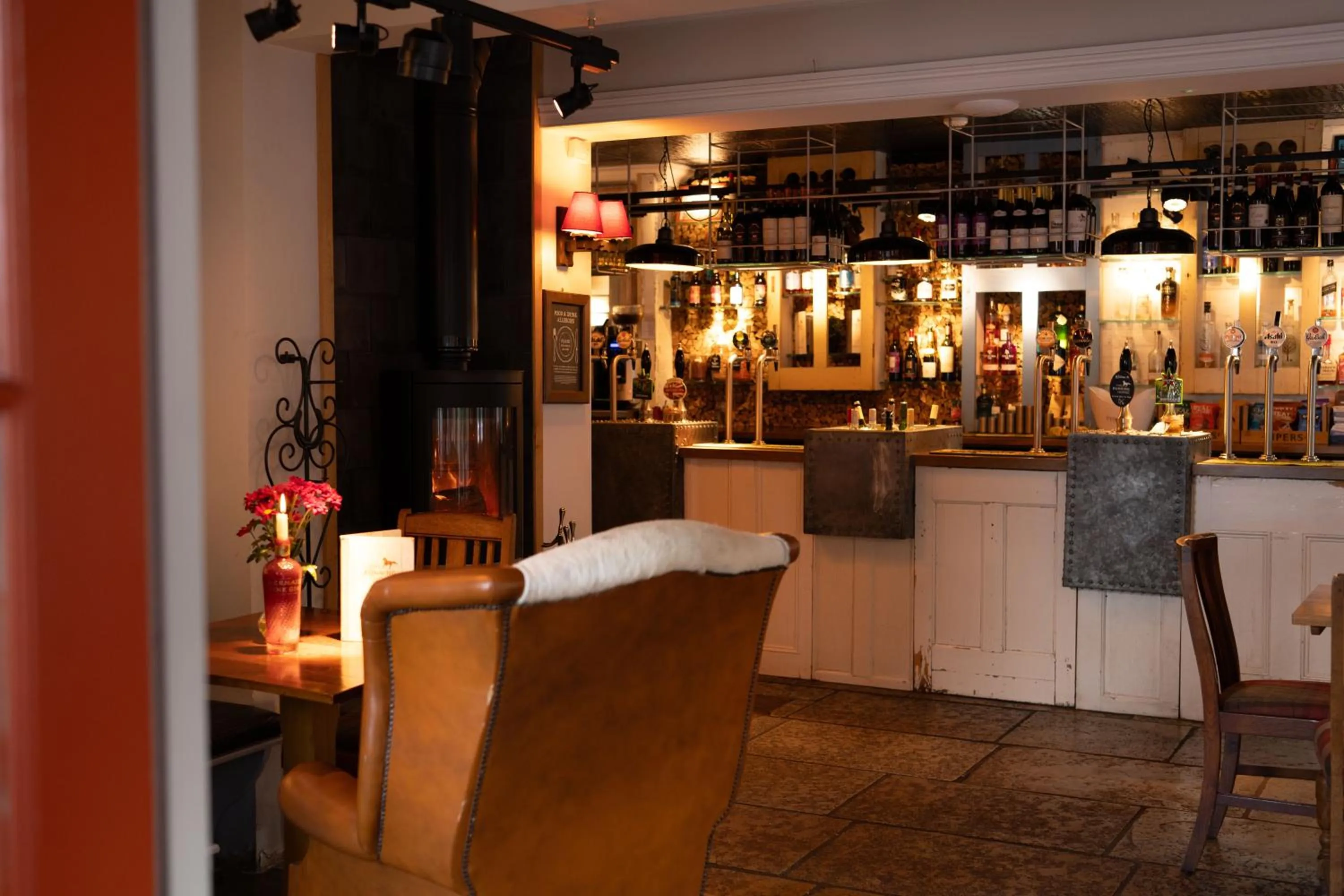 Lounge or bar in The Running Horse