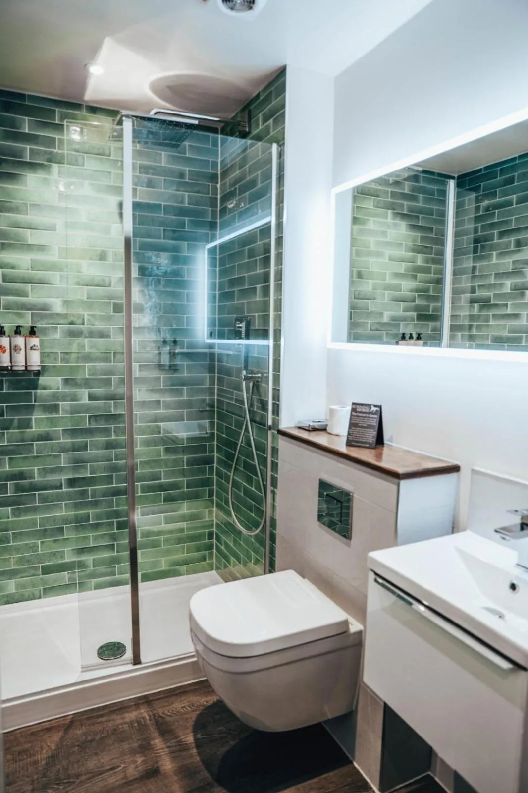 Shower in The Running Horse