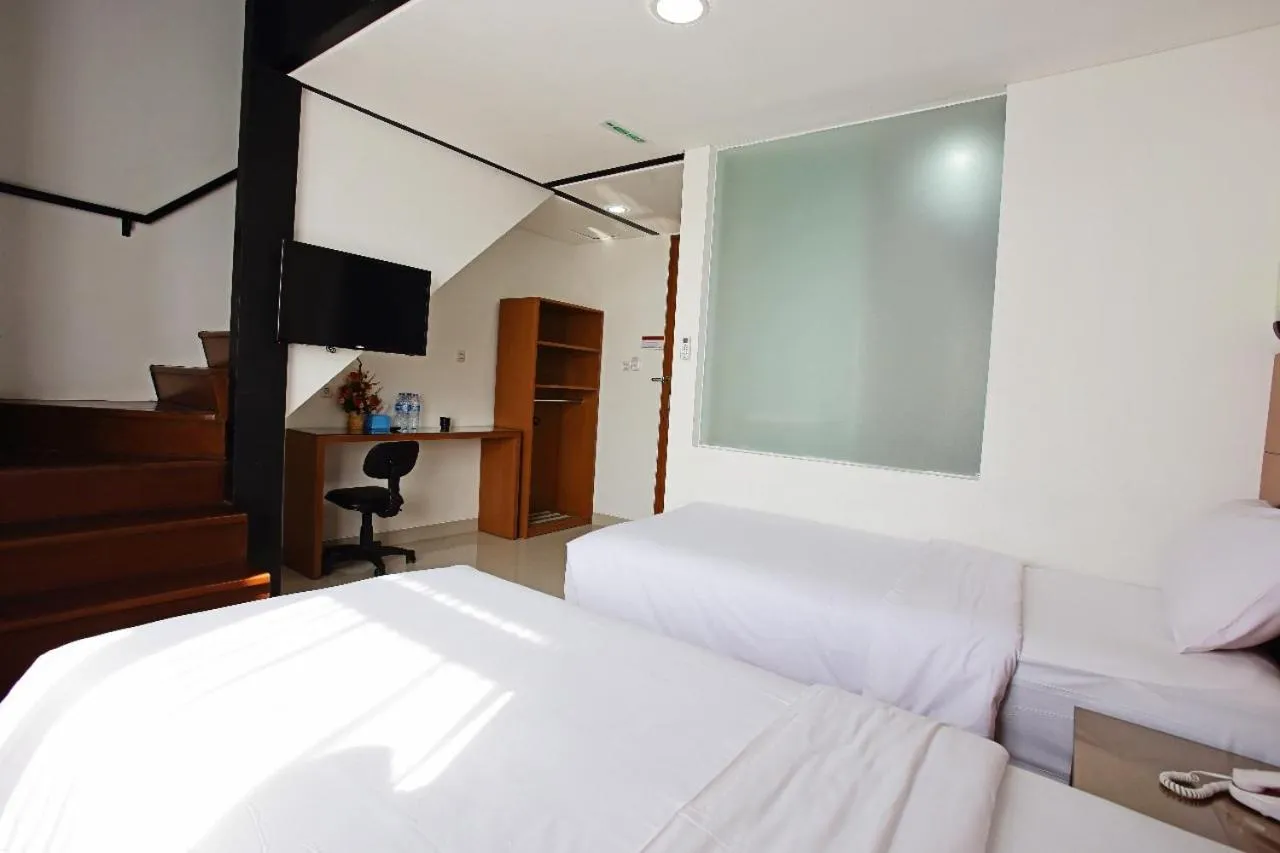 Bed in PETA HOSTEL Bandung