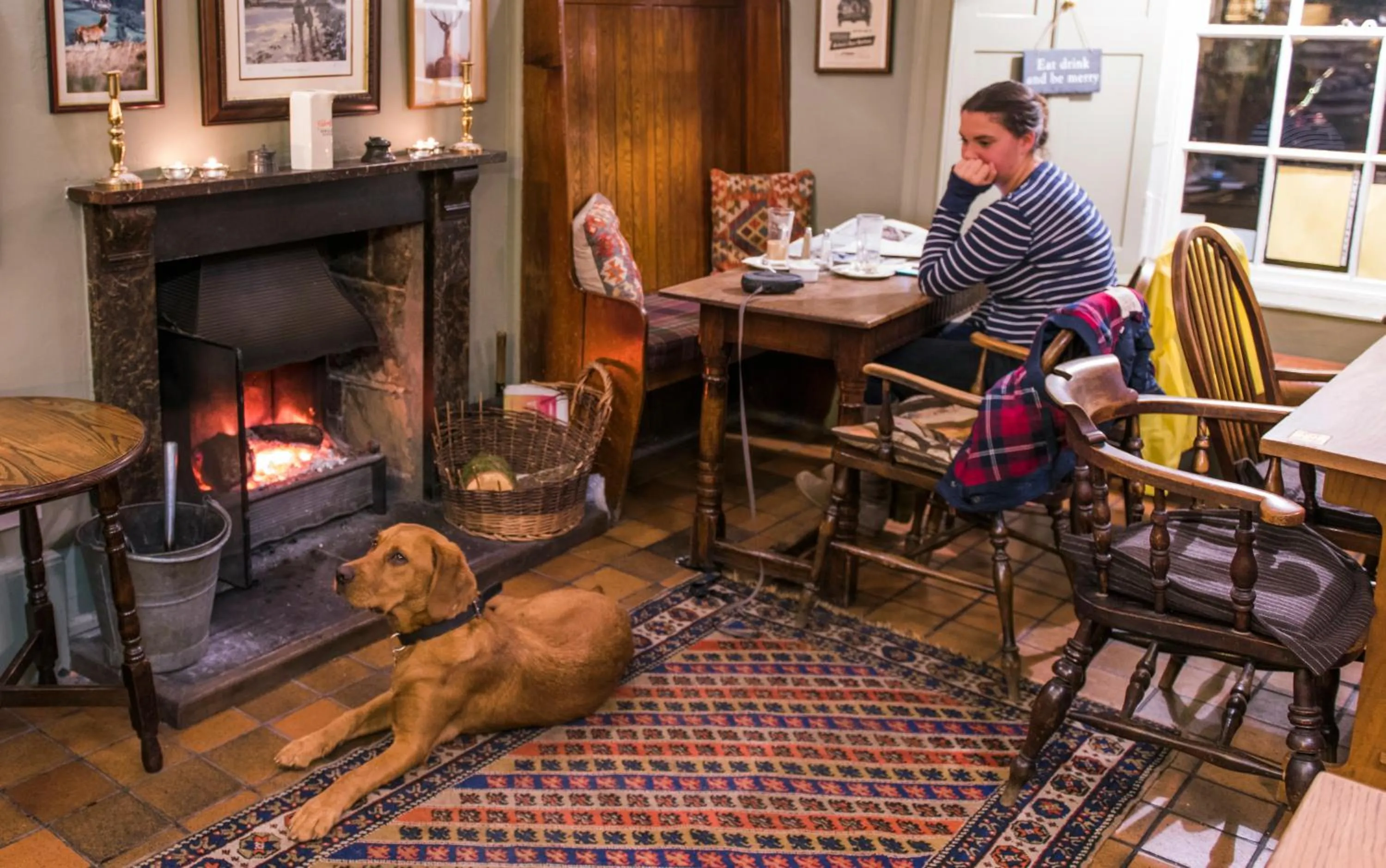 Lounge or bar in Luttrell Arms