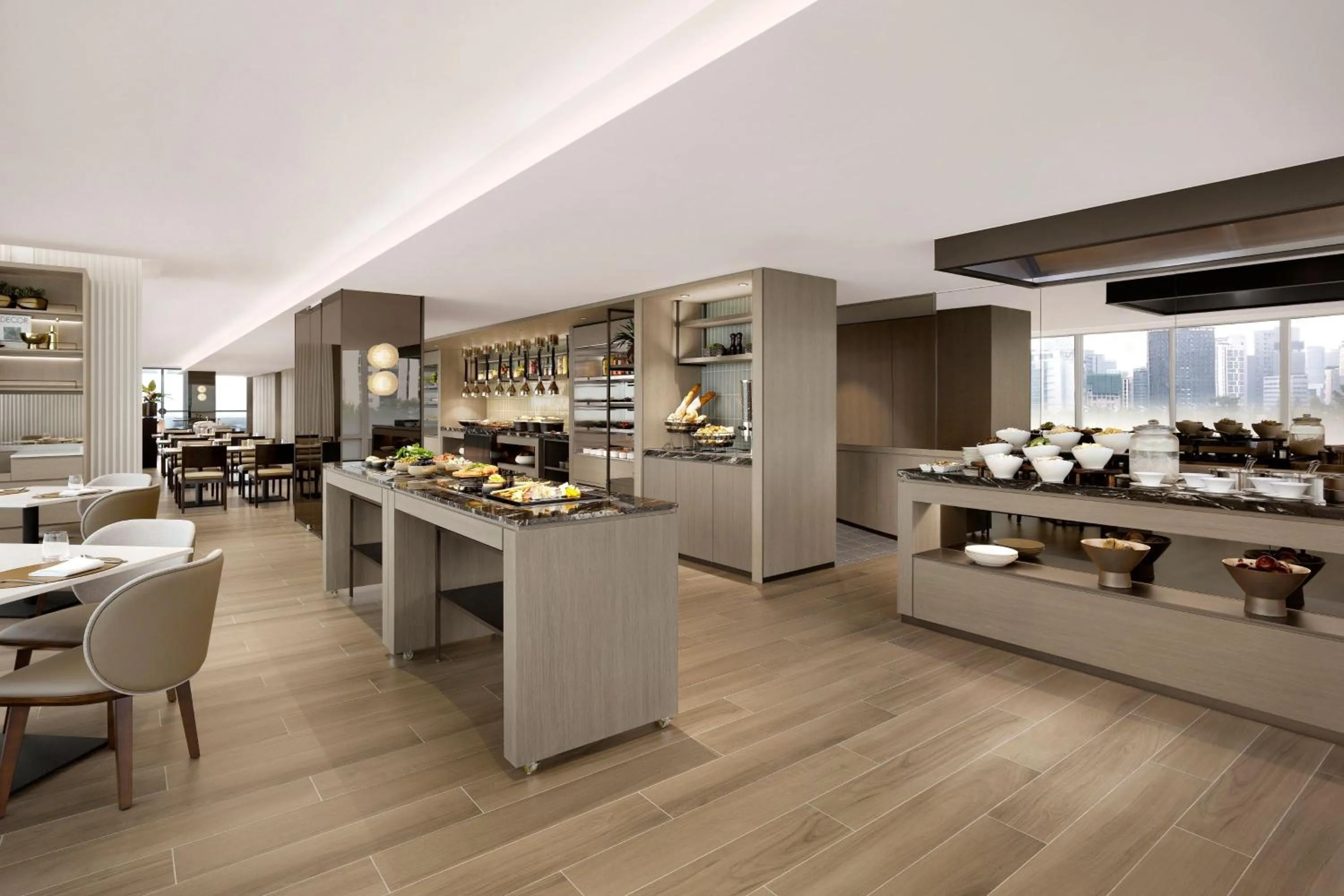 Restaurant/places to eat in Marriott Executive Apartment Seoul