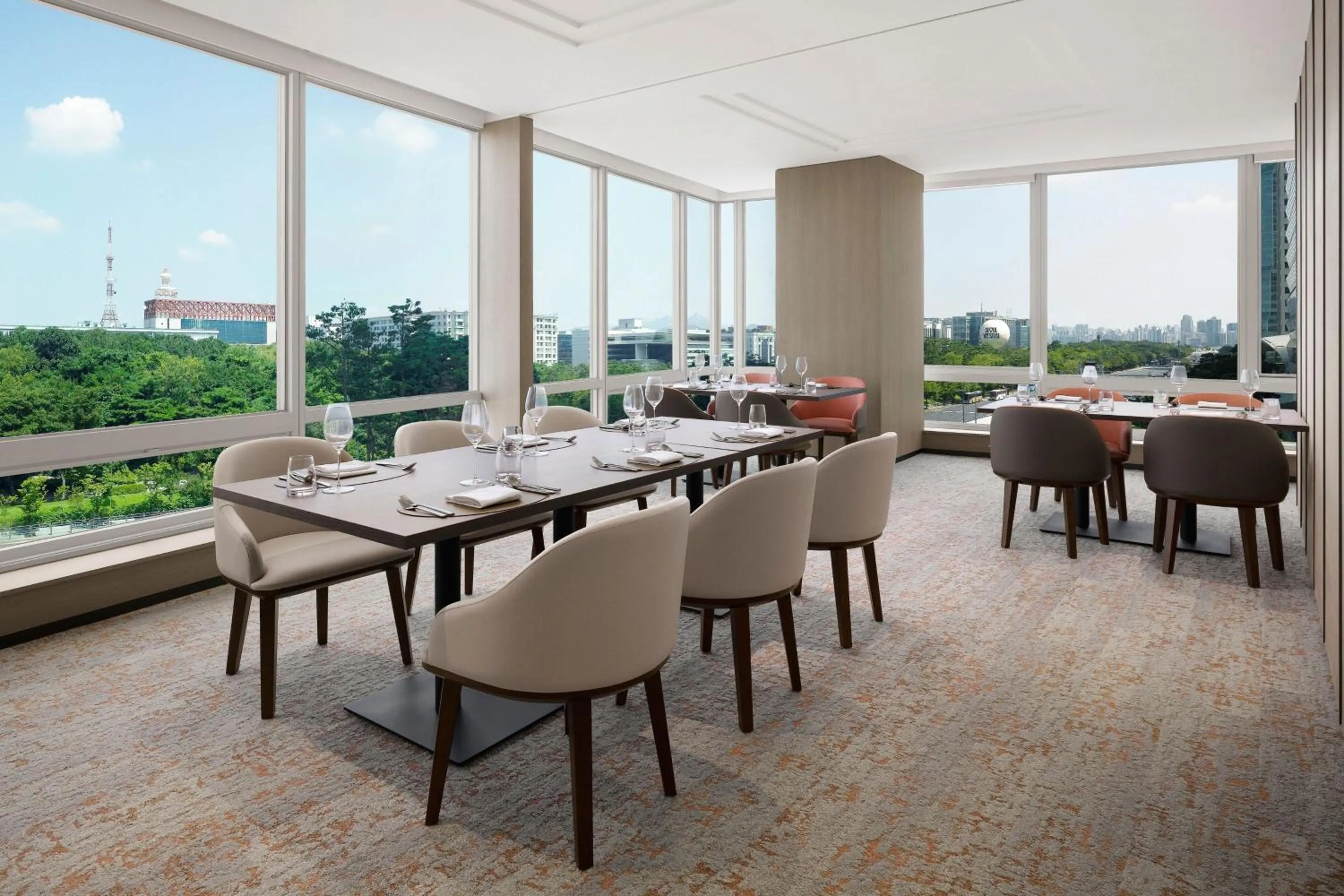 Restaurant/places to eat in Marriott Executive Apartment Seoul