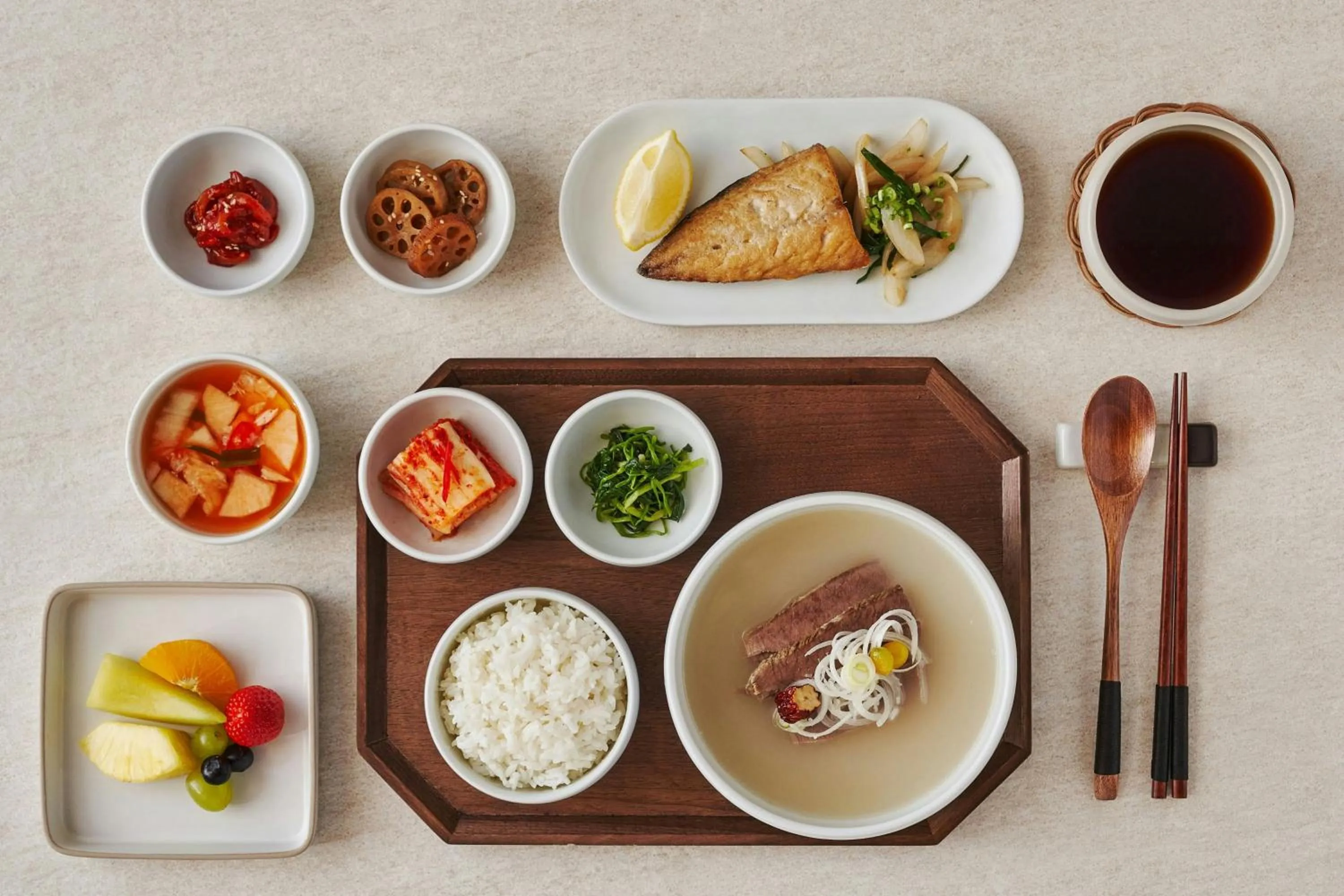 Restaurant/places to eat in Marriott Executive Apartment Seoul