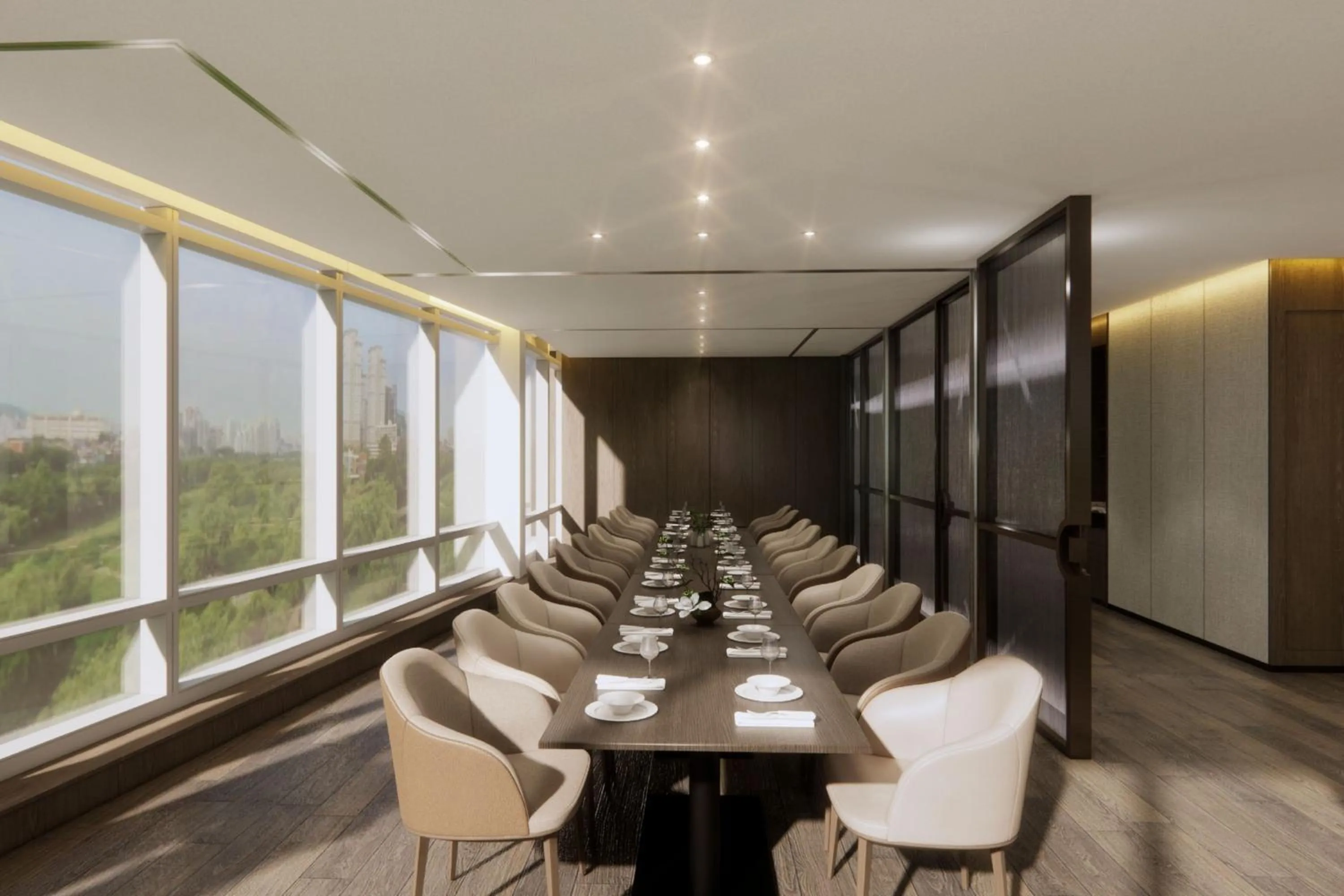 Restaurant/places to eat in Marriott Executive Apartment Seoul