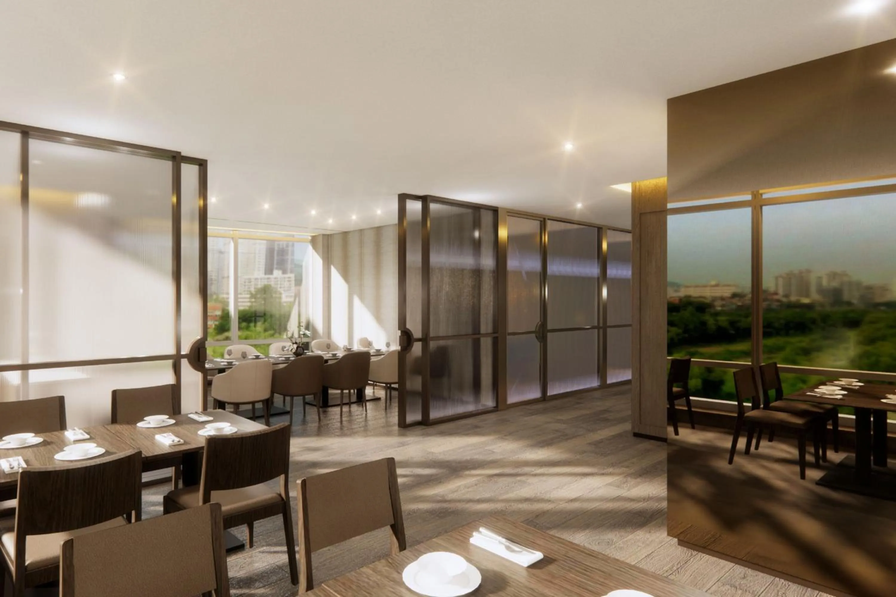 Restaurant/places to eat in Marriott Executive Apartment Seoul