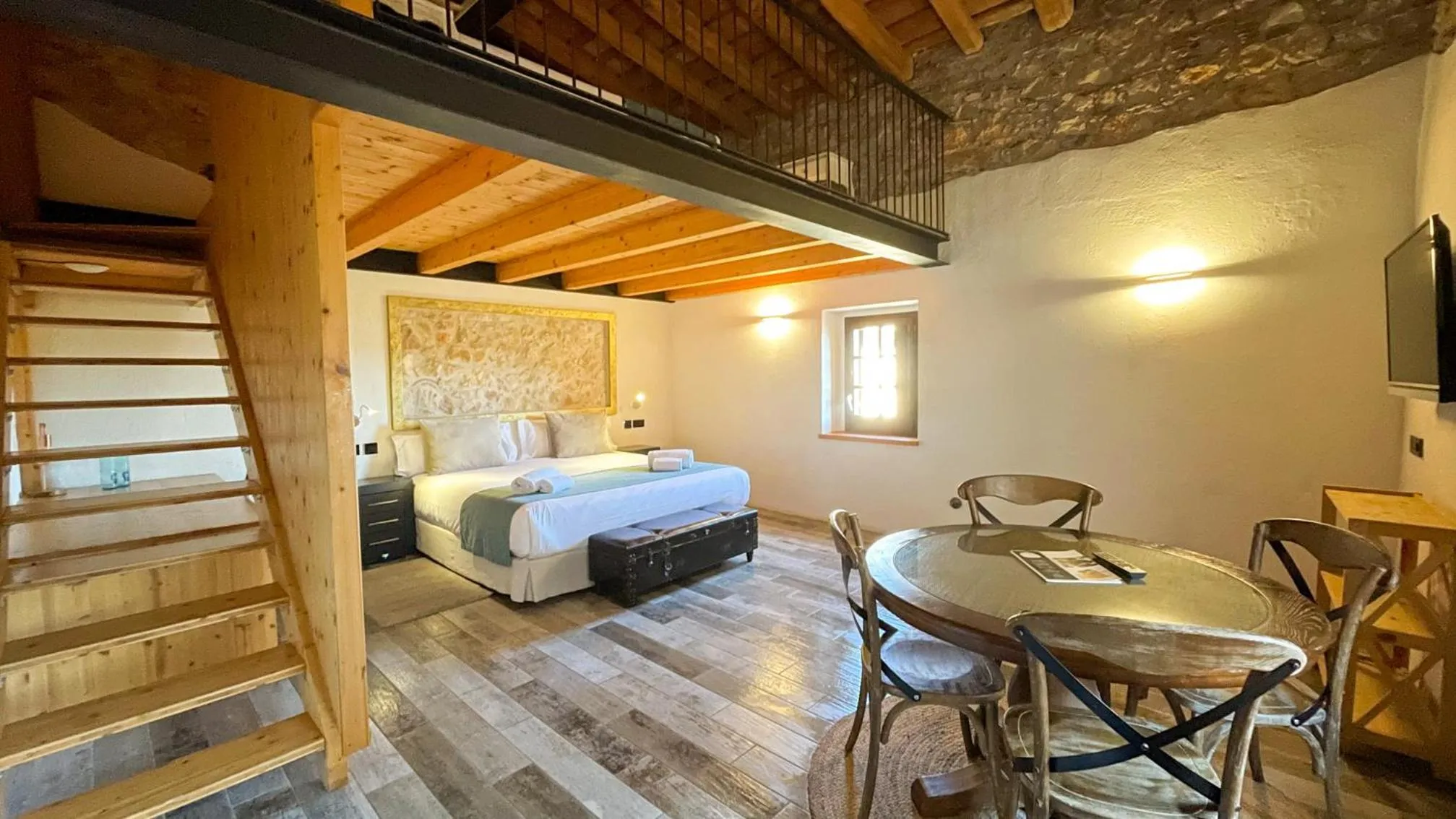 TV and multimedia, Bed in Hotel Molí de l'Escala