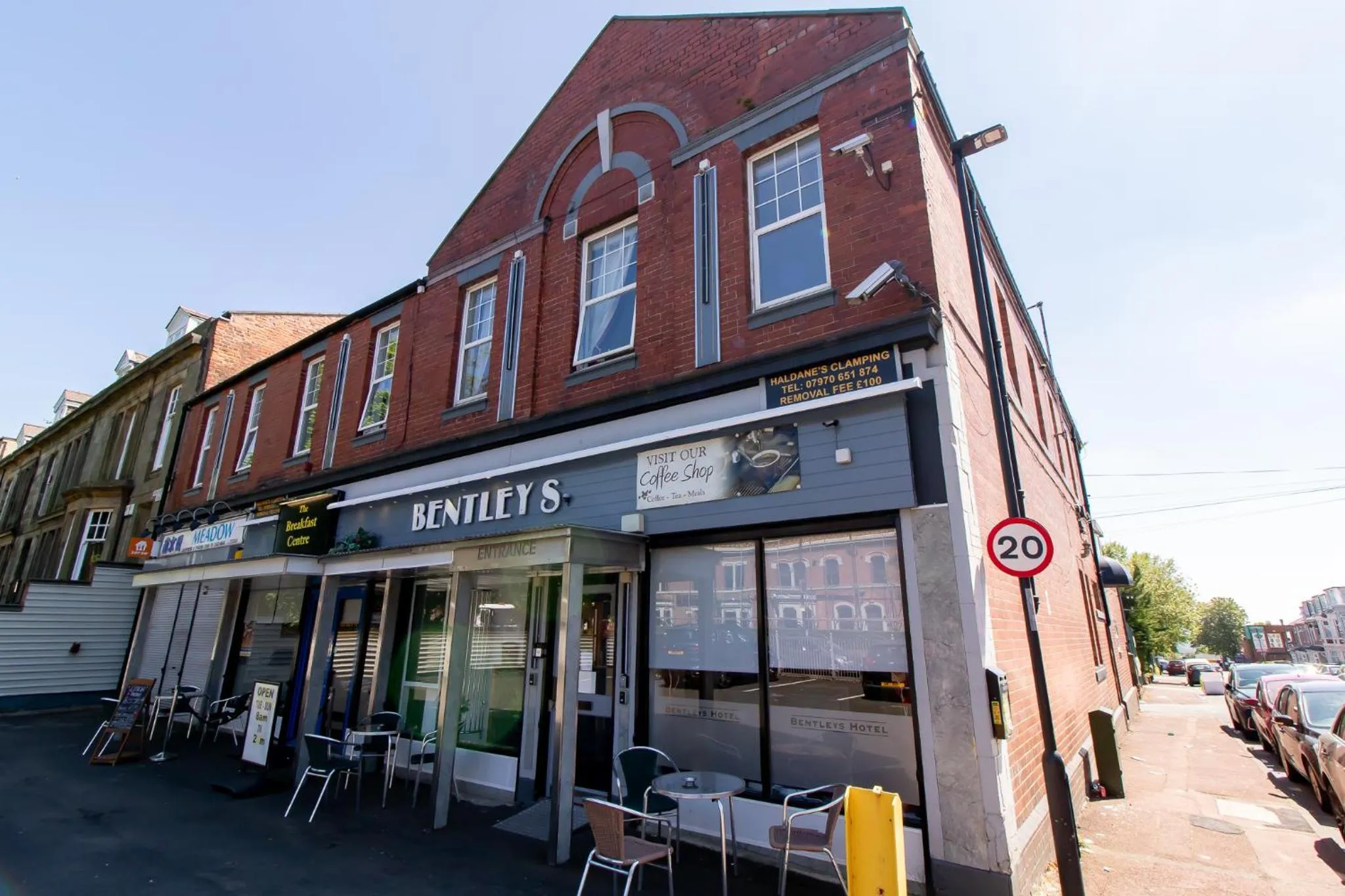 Property building in OYO The Bentleys Hotel