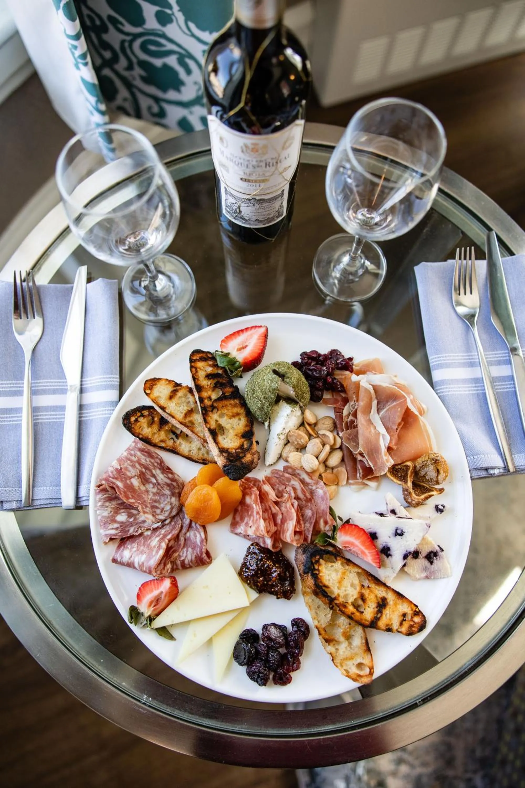 Food close-up in The Centennial Hotel
