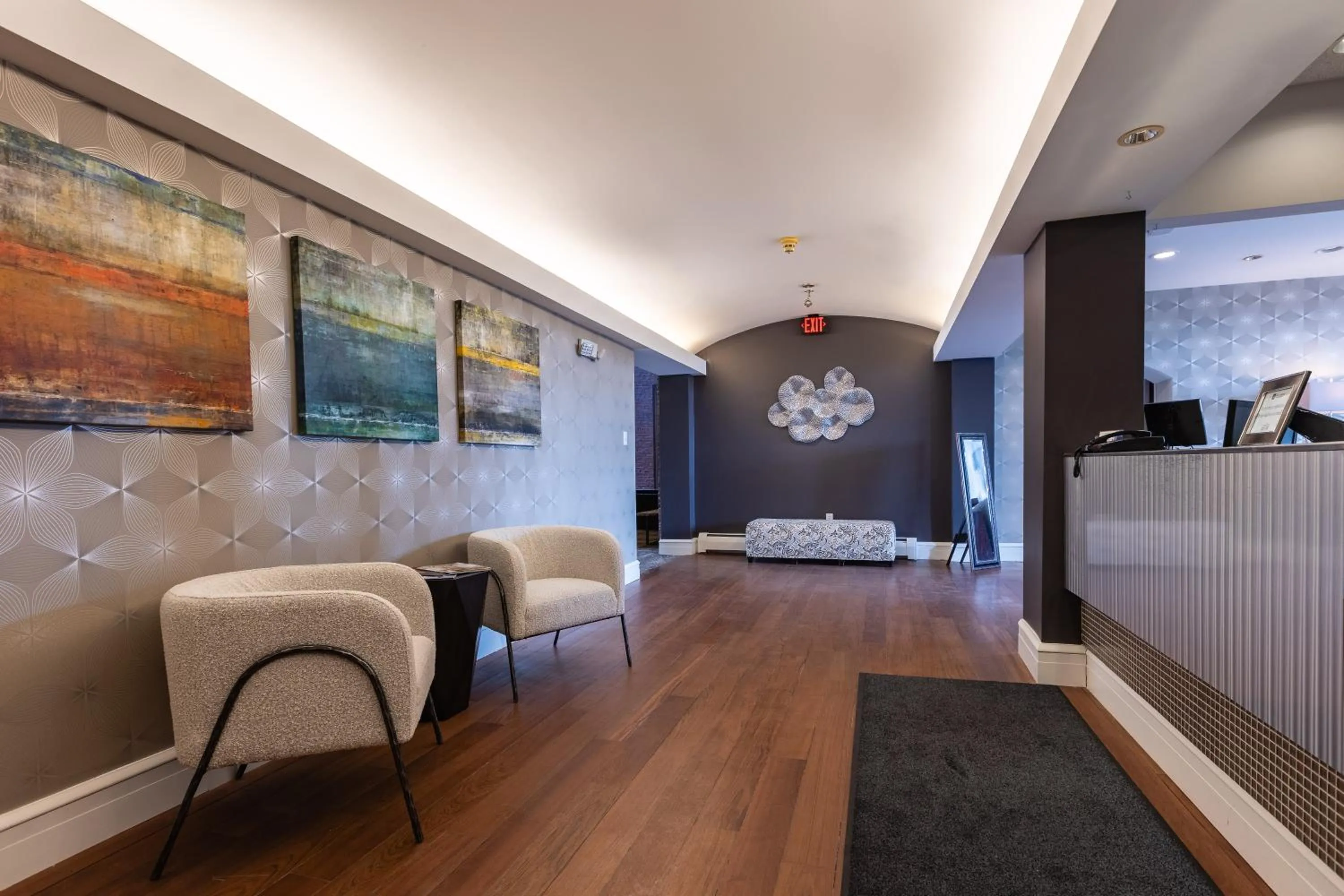 Lobby or reception in The Centennial Hotel