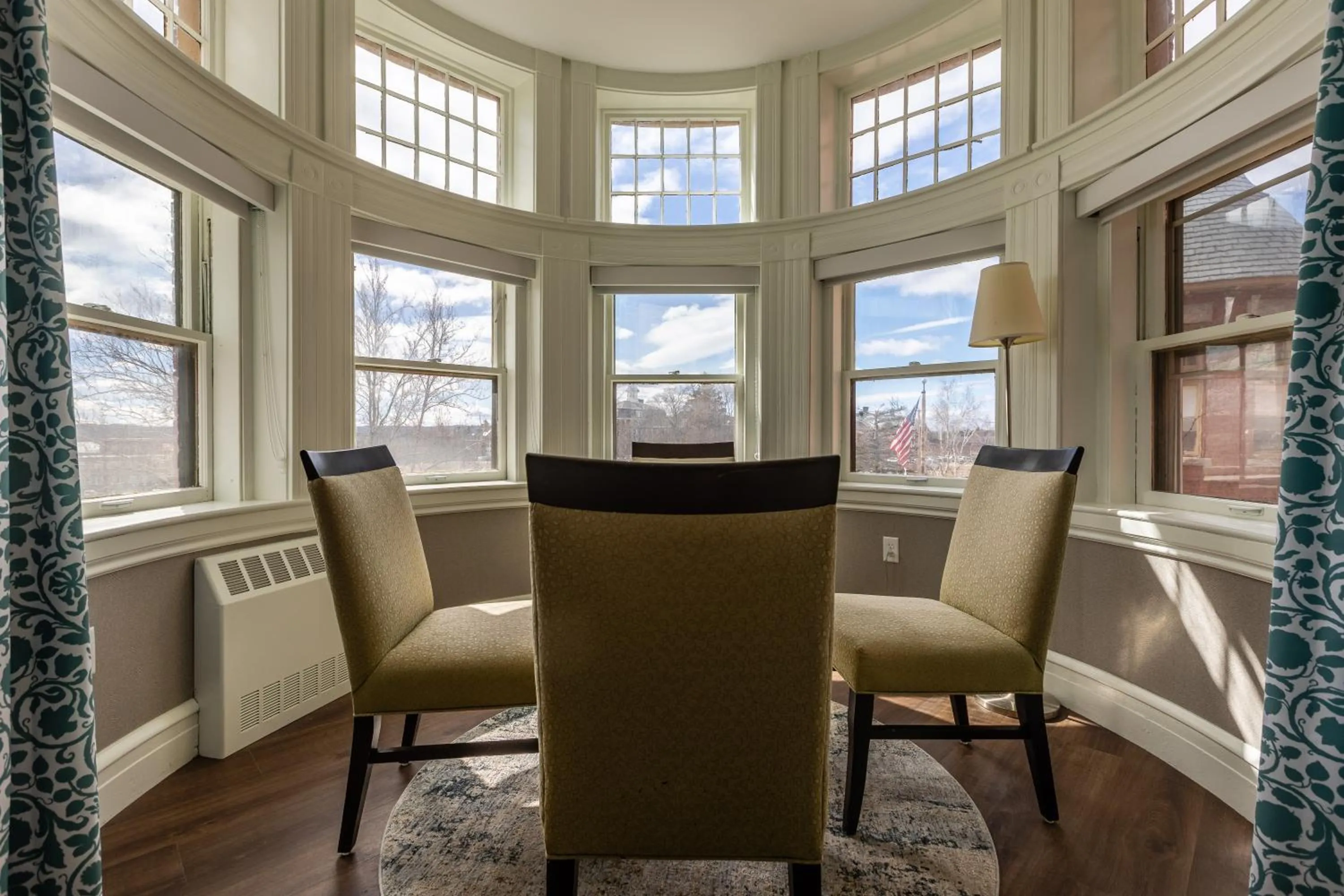 Seating area in The Centennial Hotel