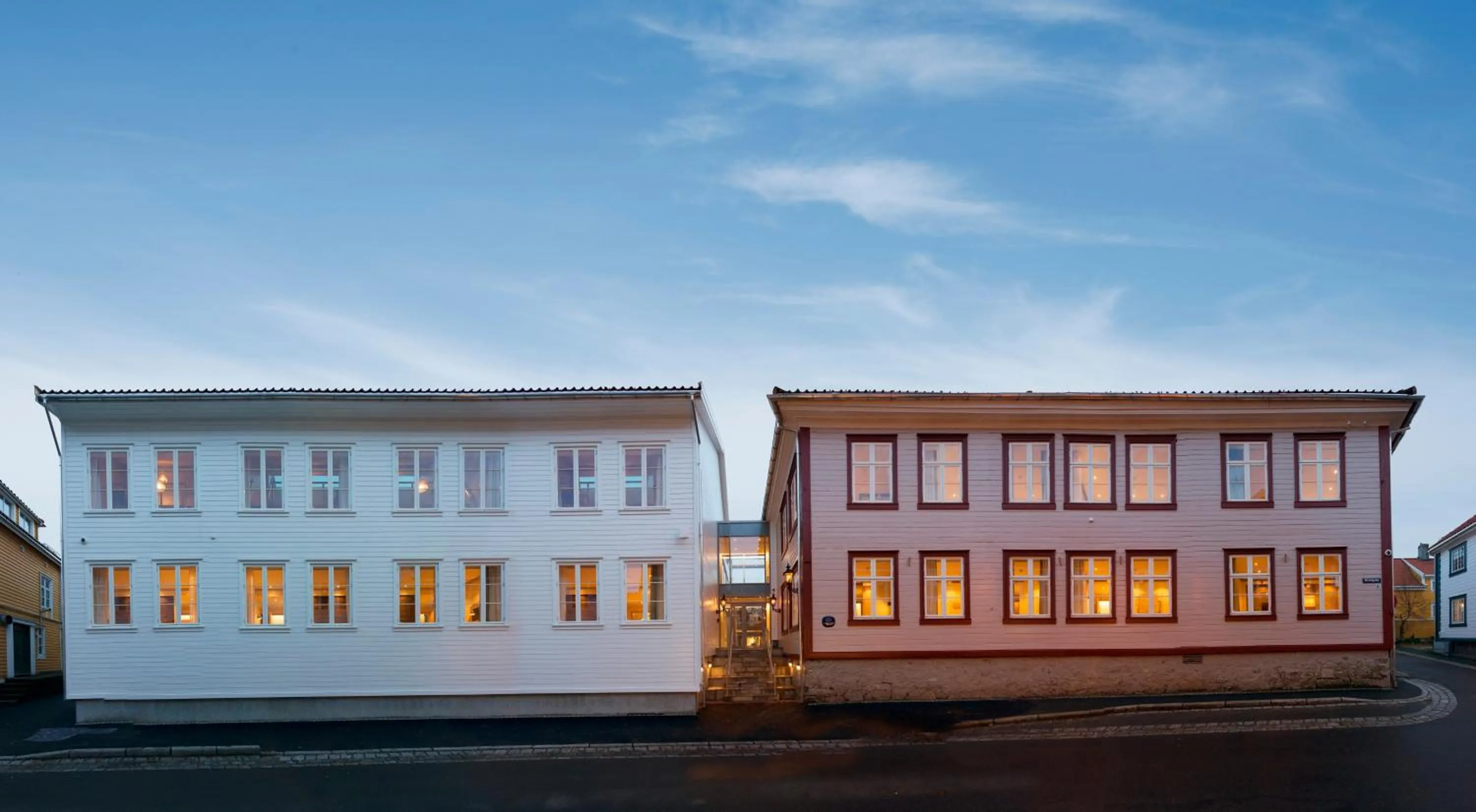 Property building in Grand Hotel Egersund