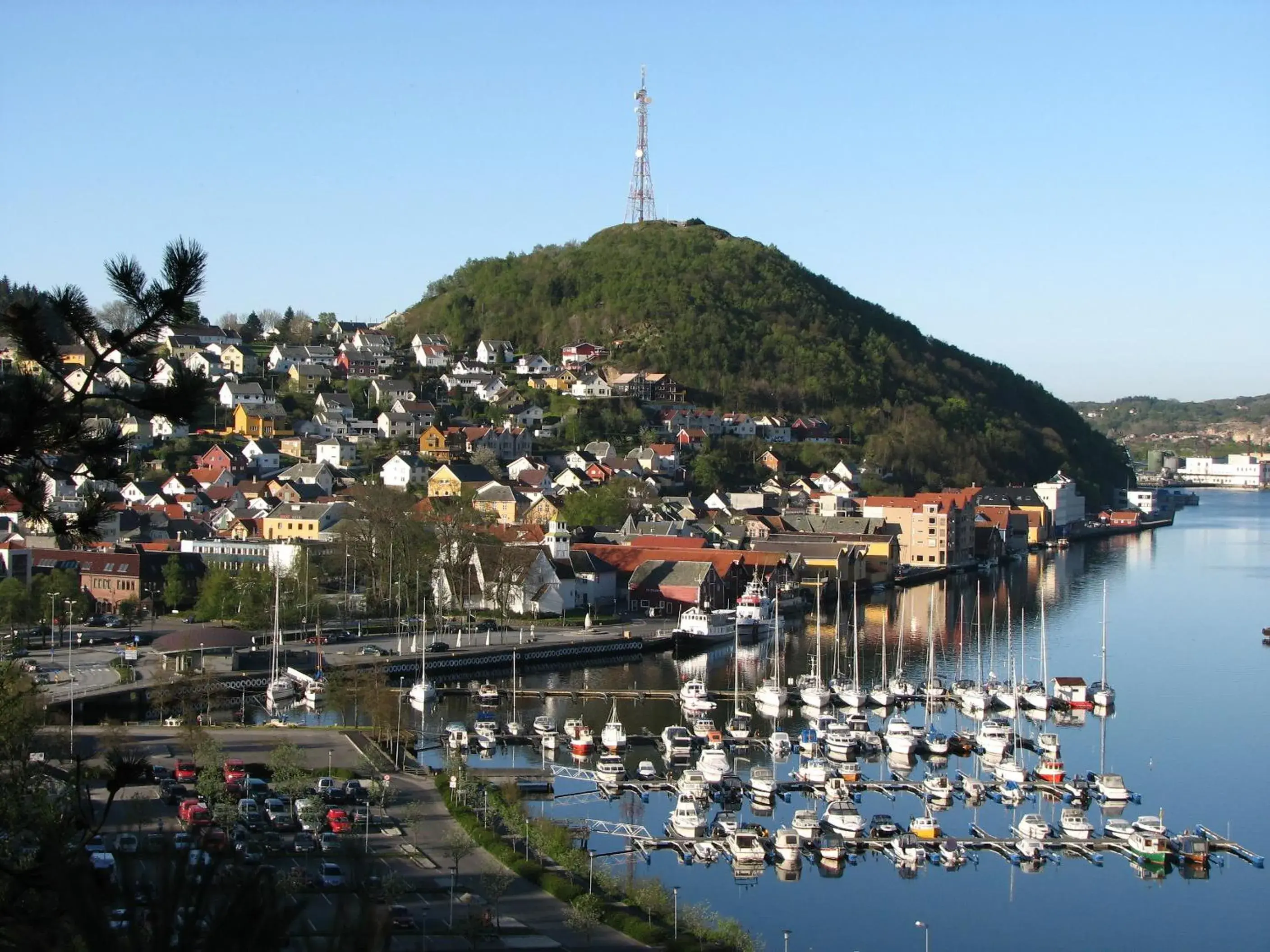 Bird's eye view in Grand Hotel Egersund Bird's eye view in Grand Hotel Egersund