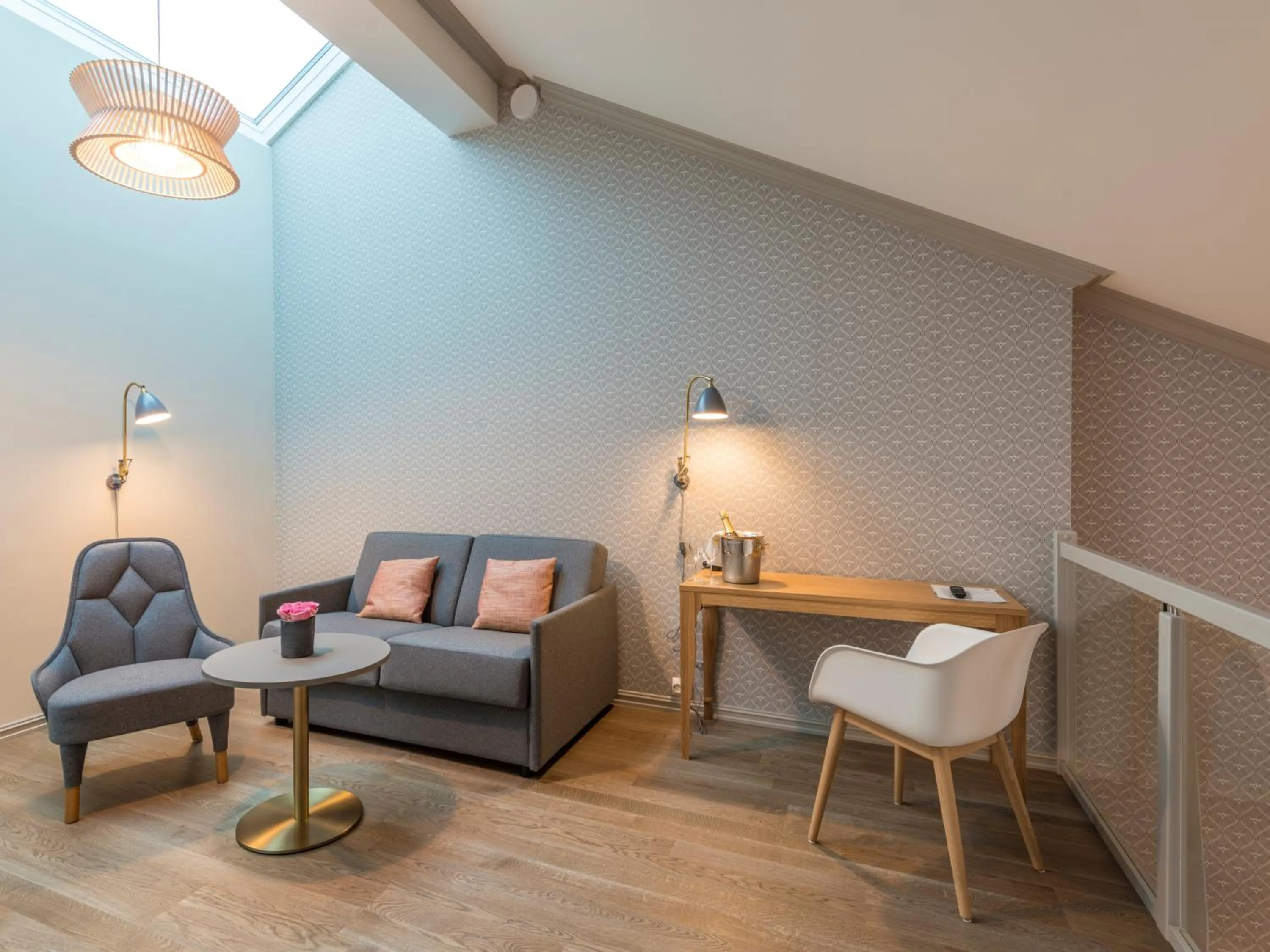 Seating area in Grand Hotel Egersund