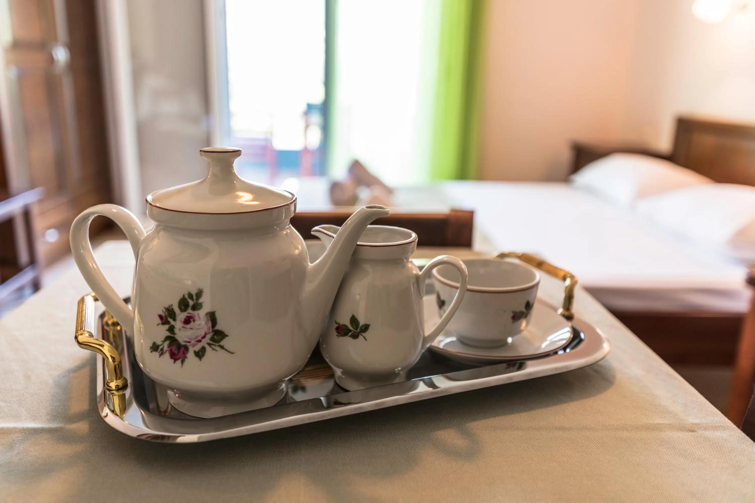 Bed in Zeus Apartments