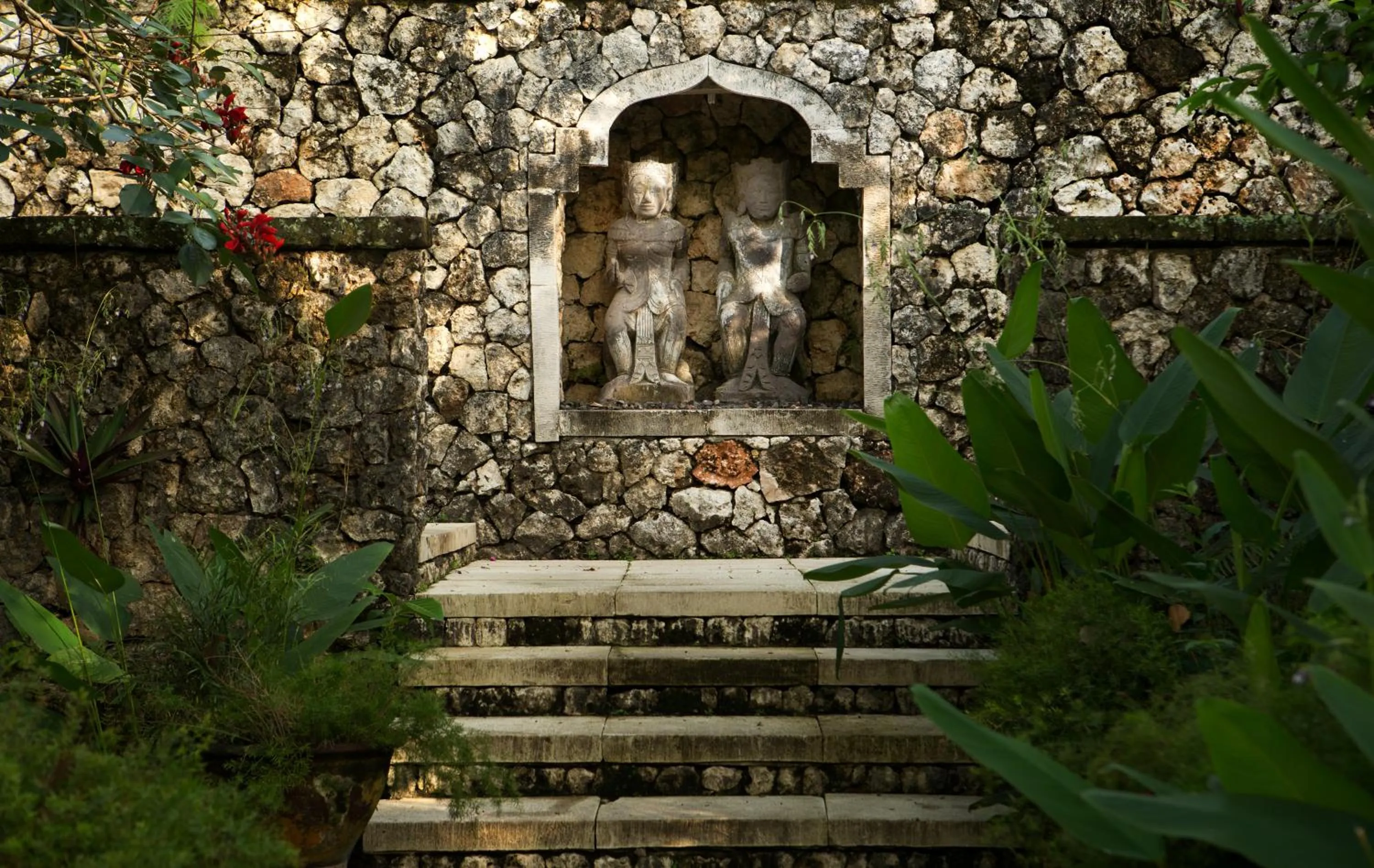 Decorative detail in Villa Canggu by Plataran