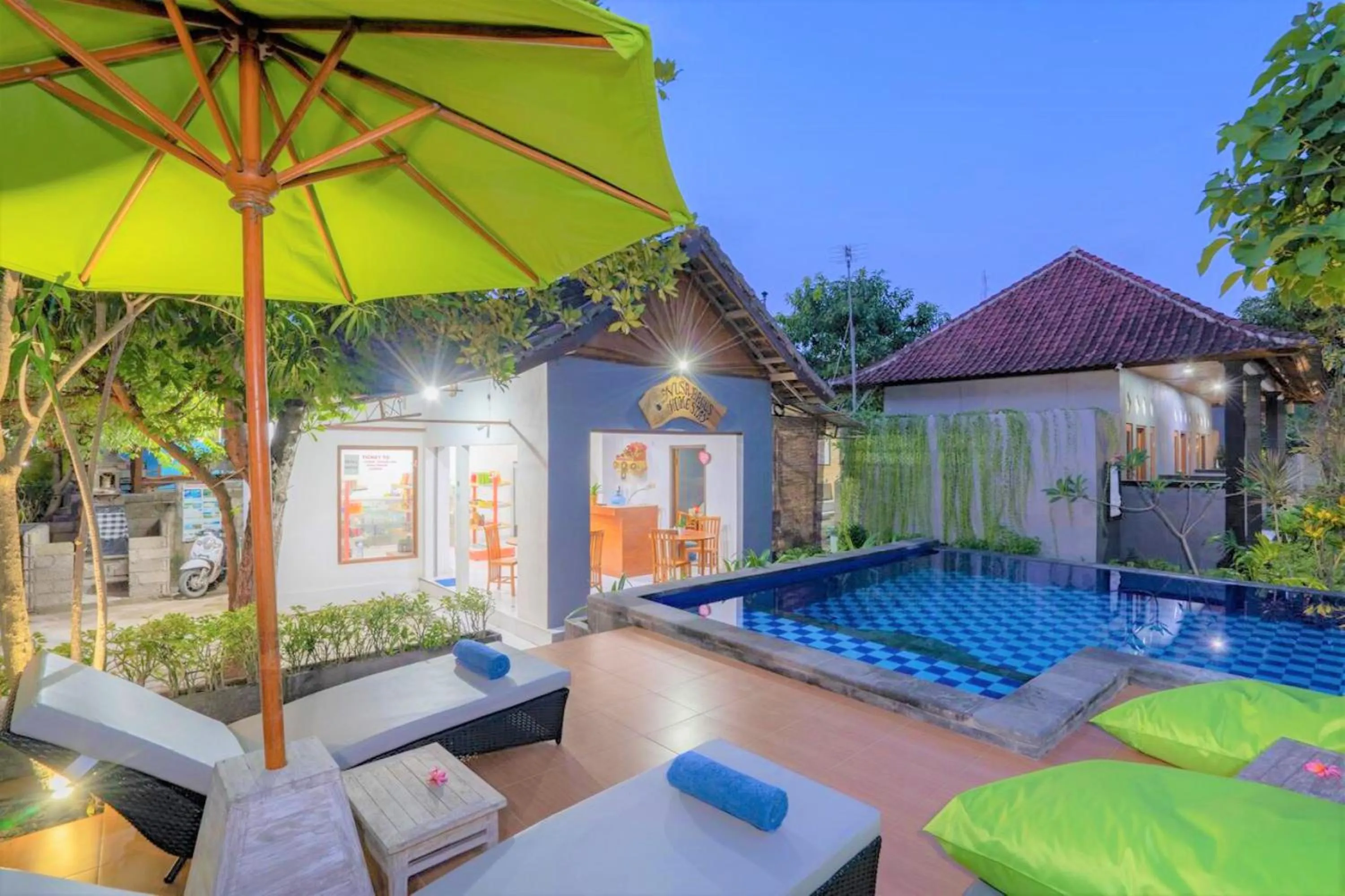 Property building in Nusa Bagus Homestay Lembongan
