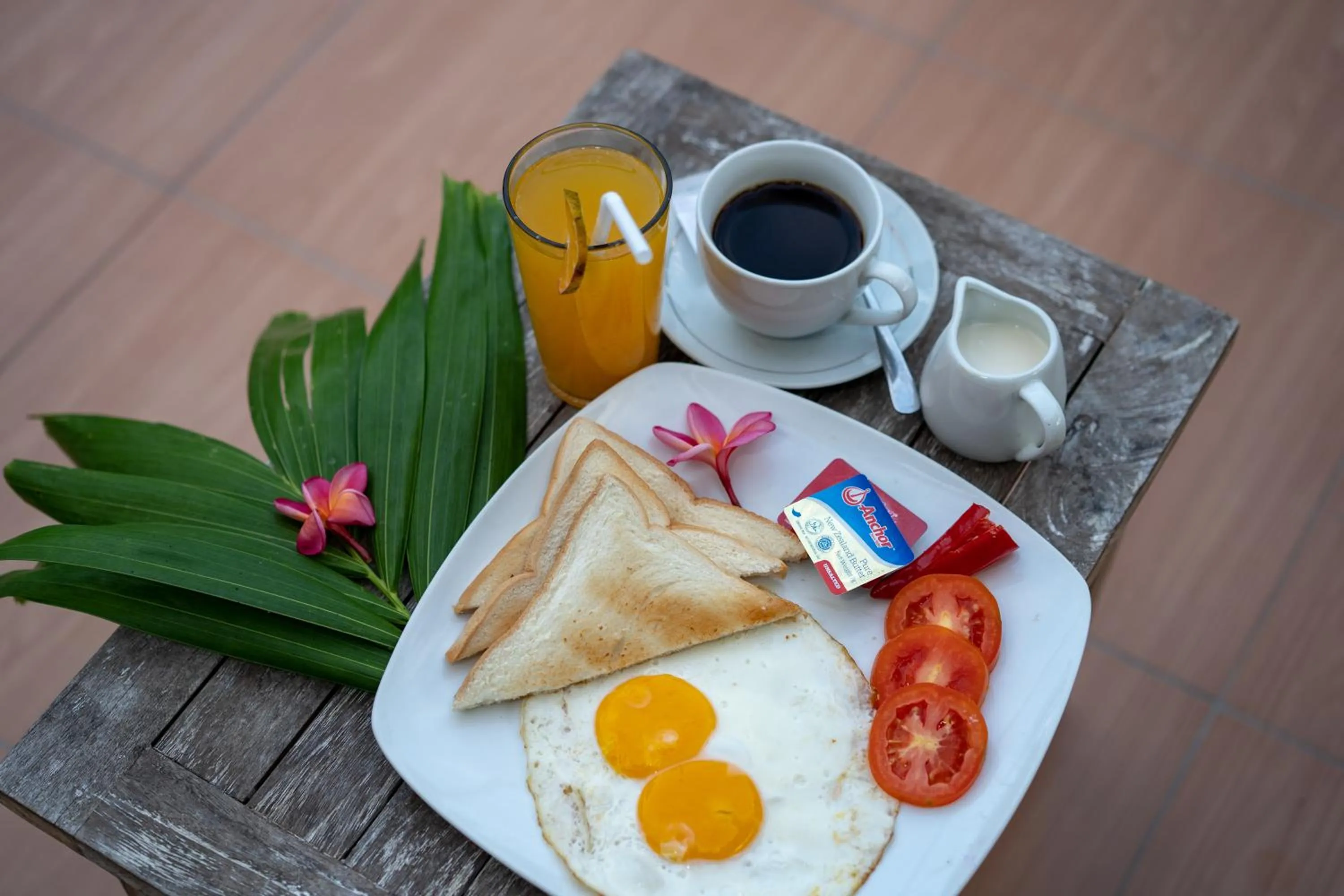 Food and drinks in Nusa Bagus Homestay Lembongan