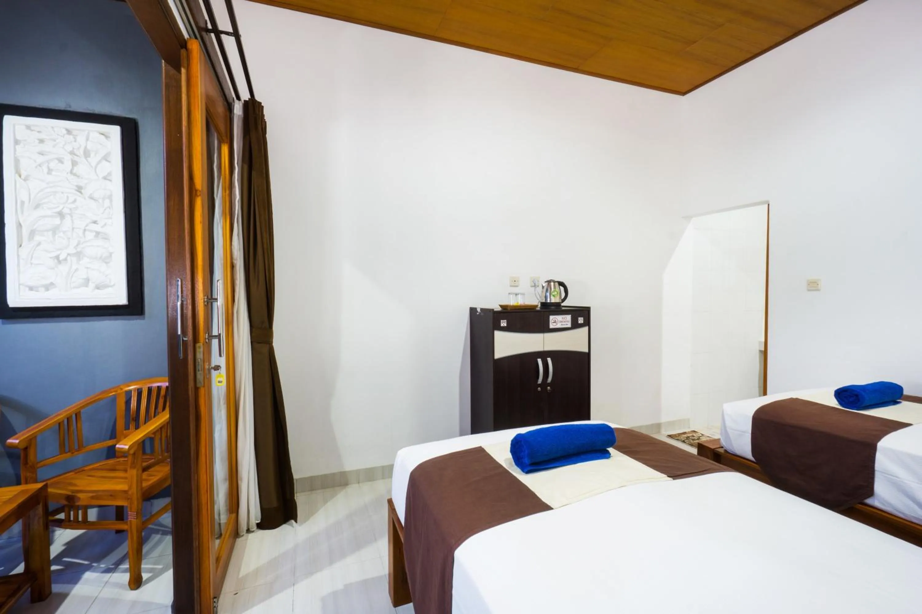 Bedroom, Bed in Nusa Bagus Homestay Lembongan