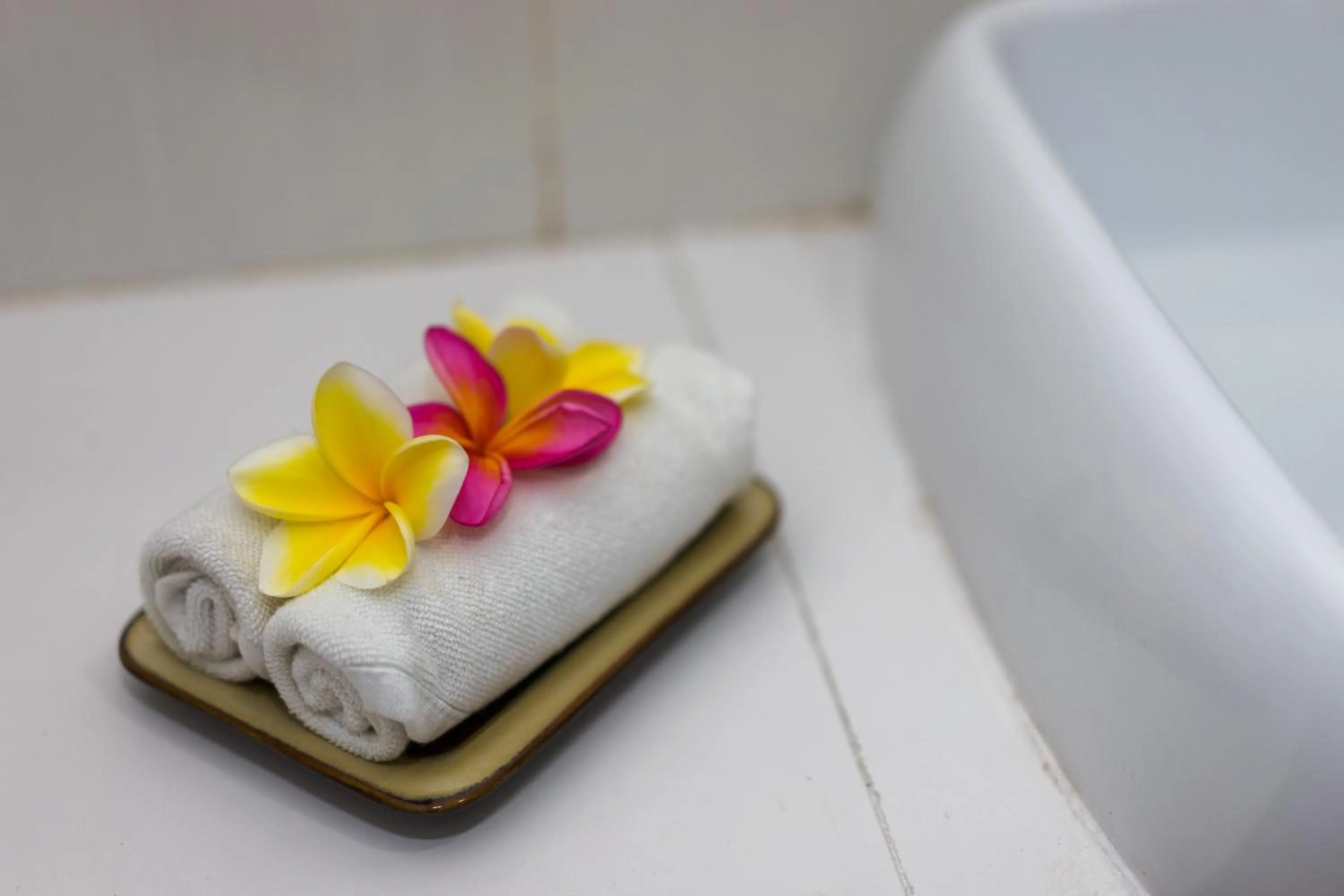 towels in Nusa Bagus Homestay Lembongan