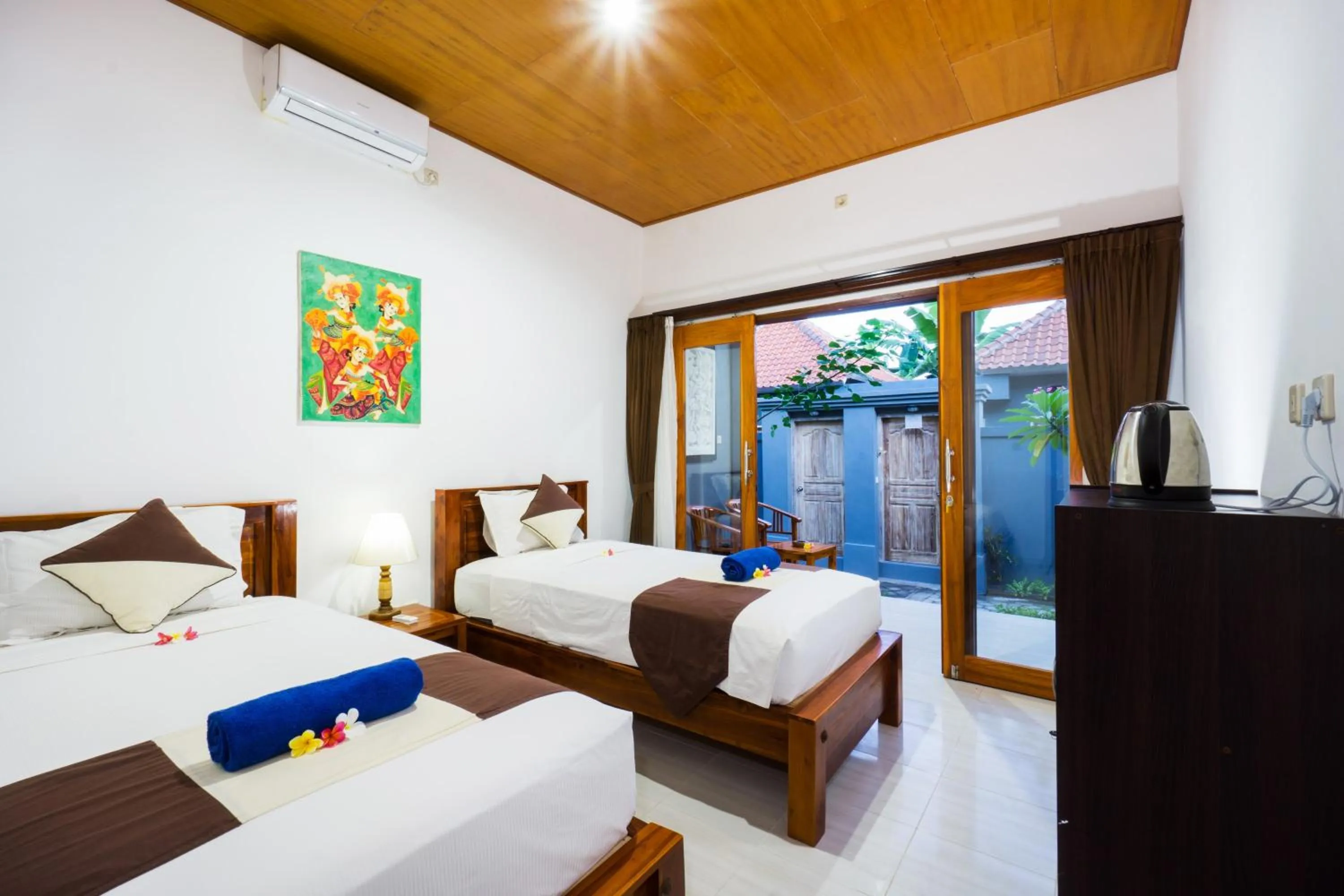 Bedroom, Bed in Nusa Bagus Homestay Lembongan