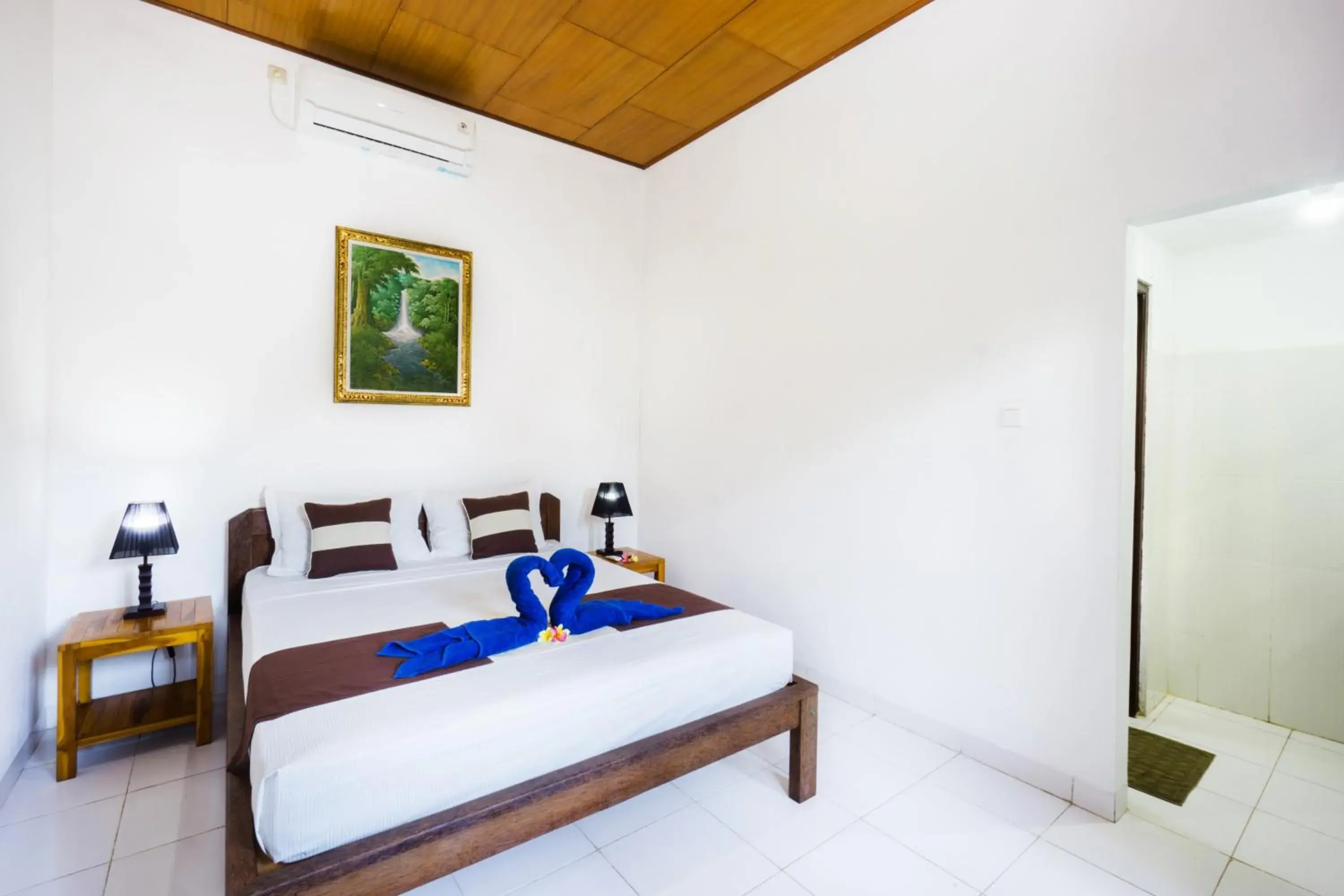 Bedroom, Bed in Nusa Bagus Homestay Lembongan Bedroom, Bed in Nusa Bagus Homestay Lembongan