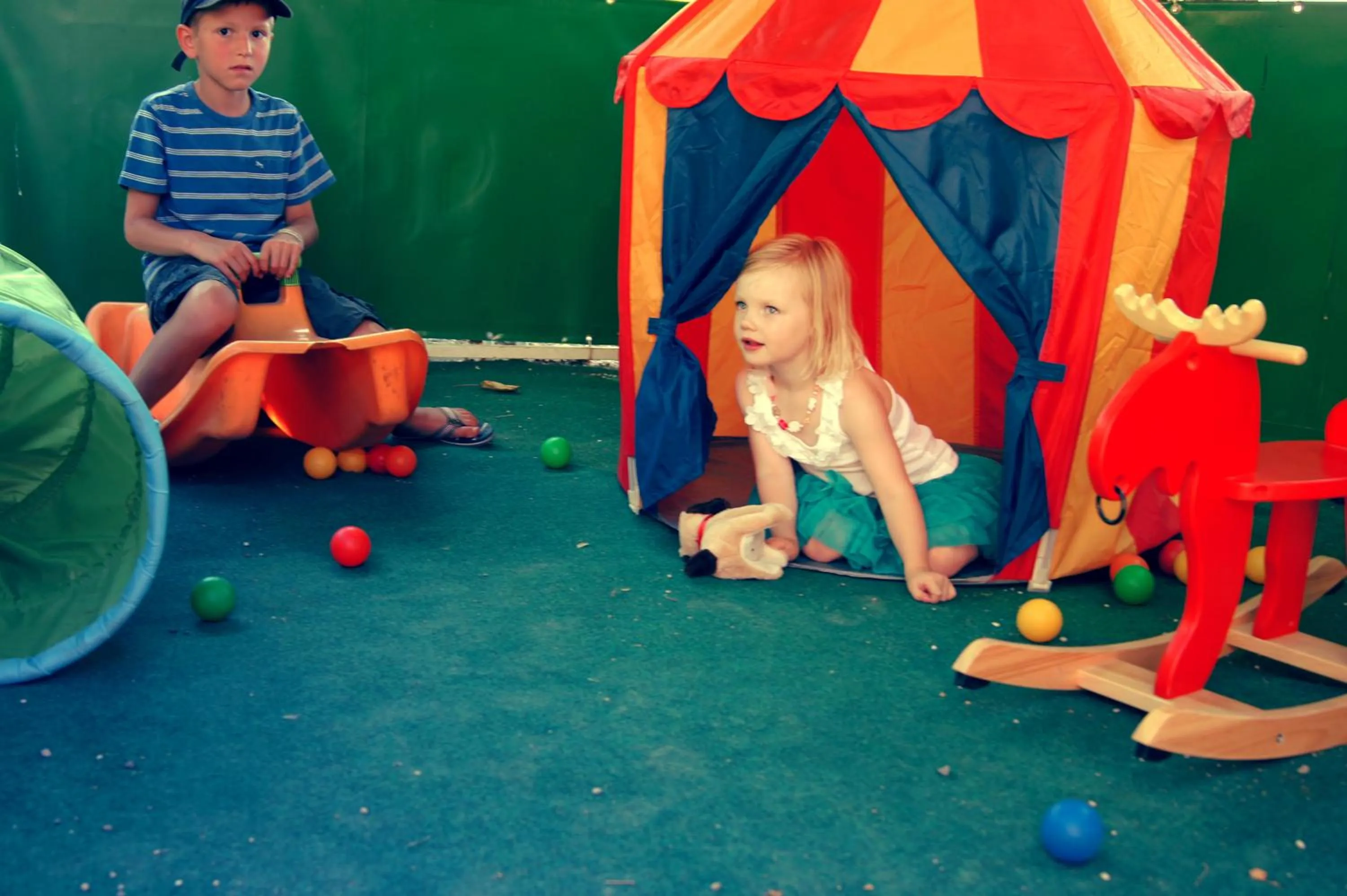 Children play ground in Strandhotel Pichler