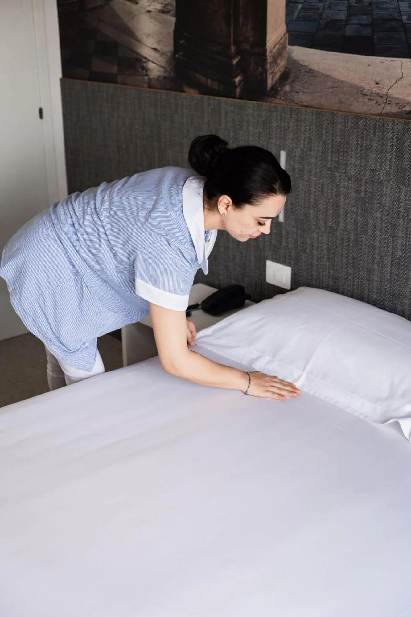 Bed in Hotel Piccadilly