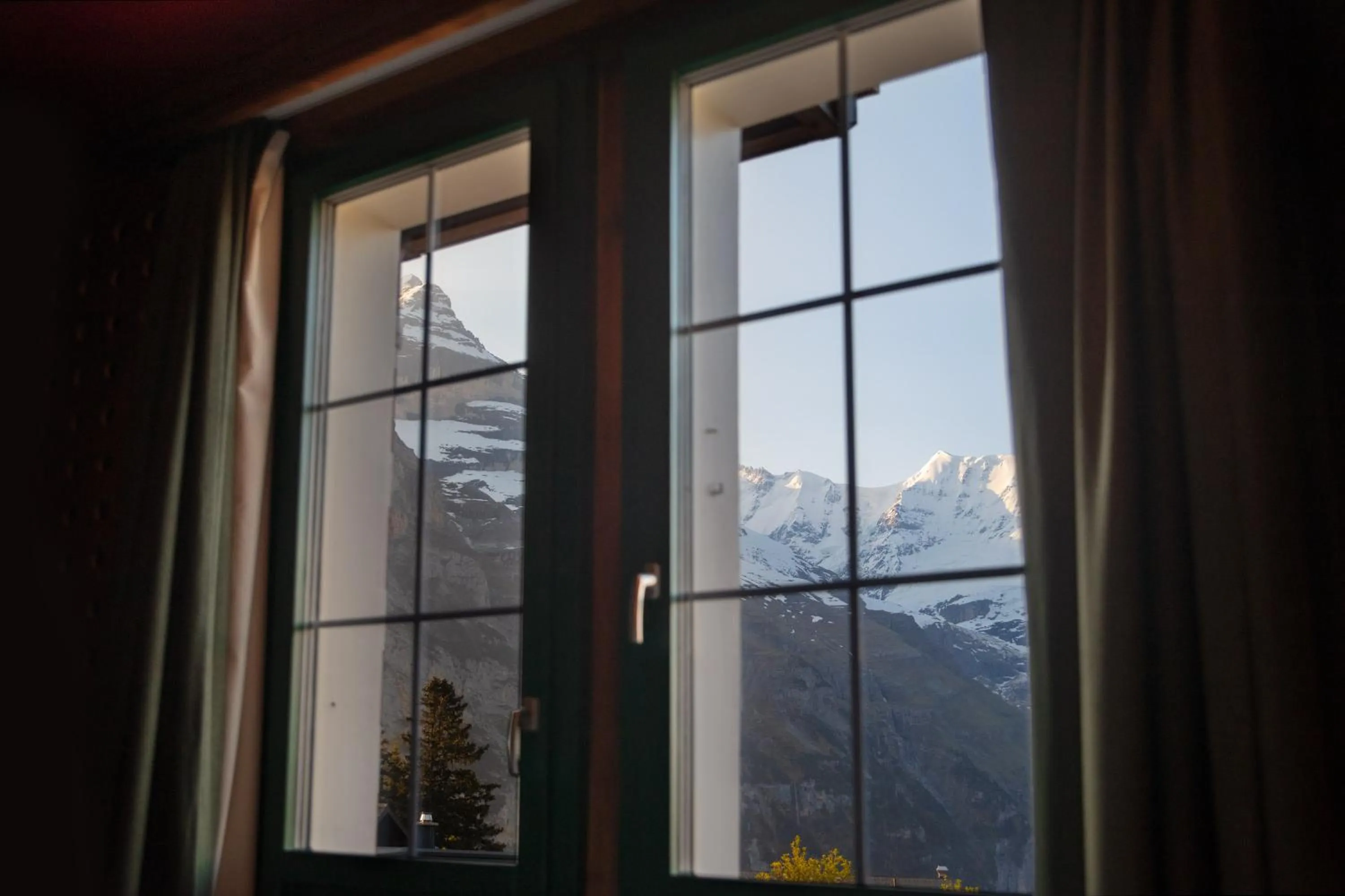 Mountain view in Hotel Drei Berge