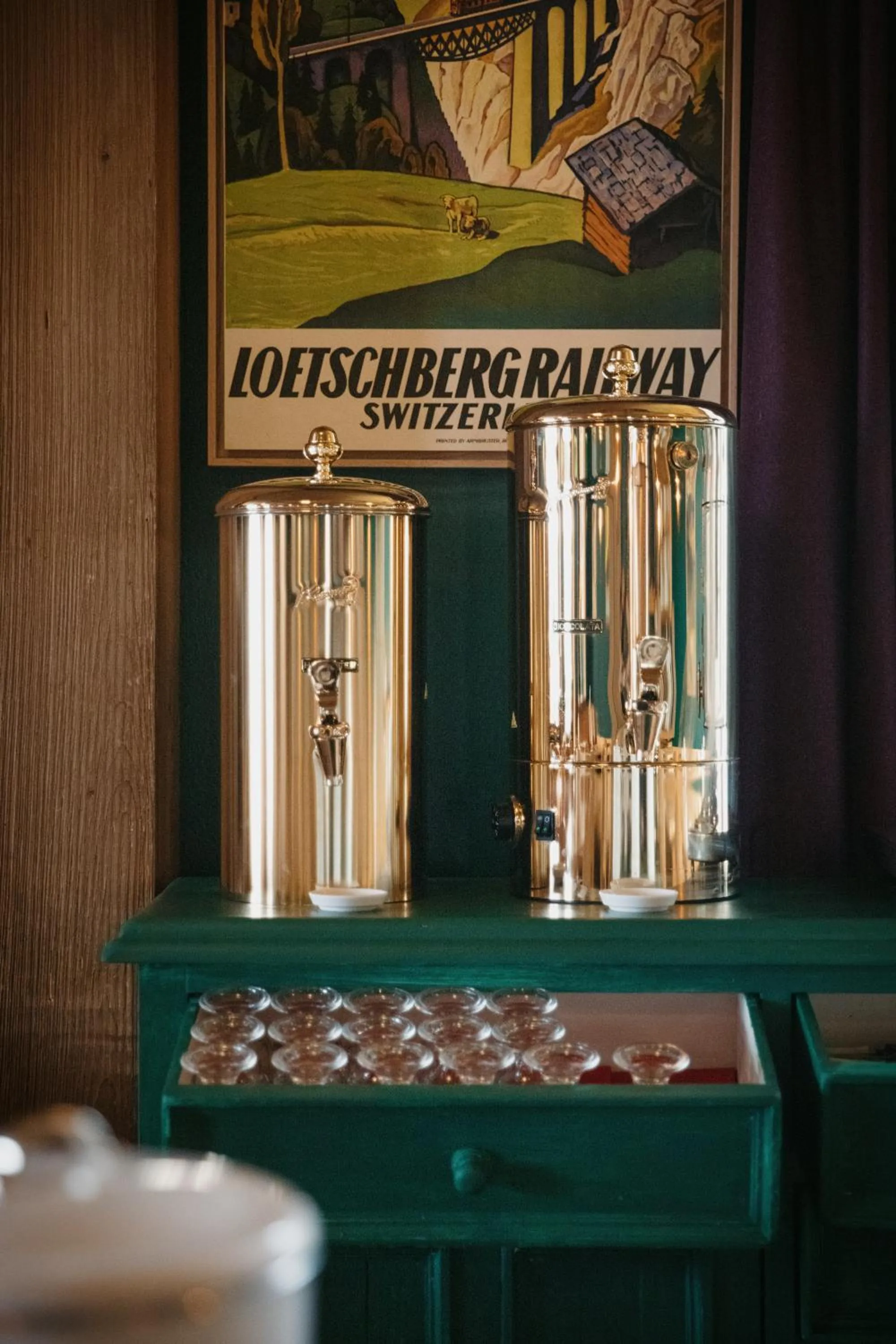 Restaurant/places to eat in Hotel Drei Berge