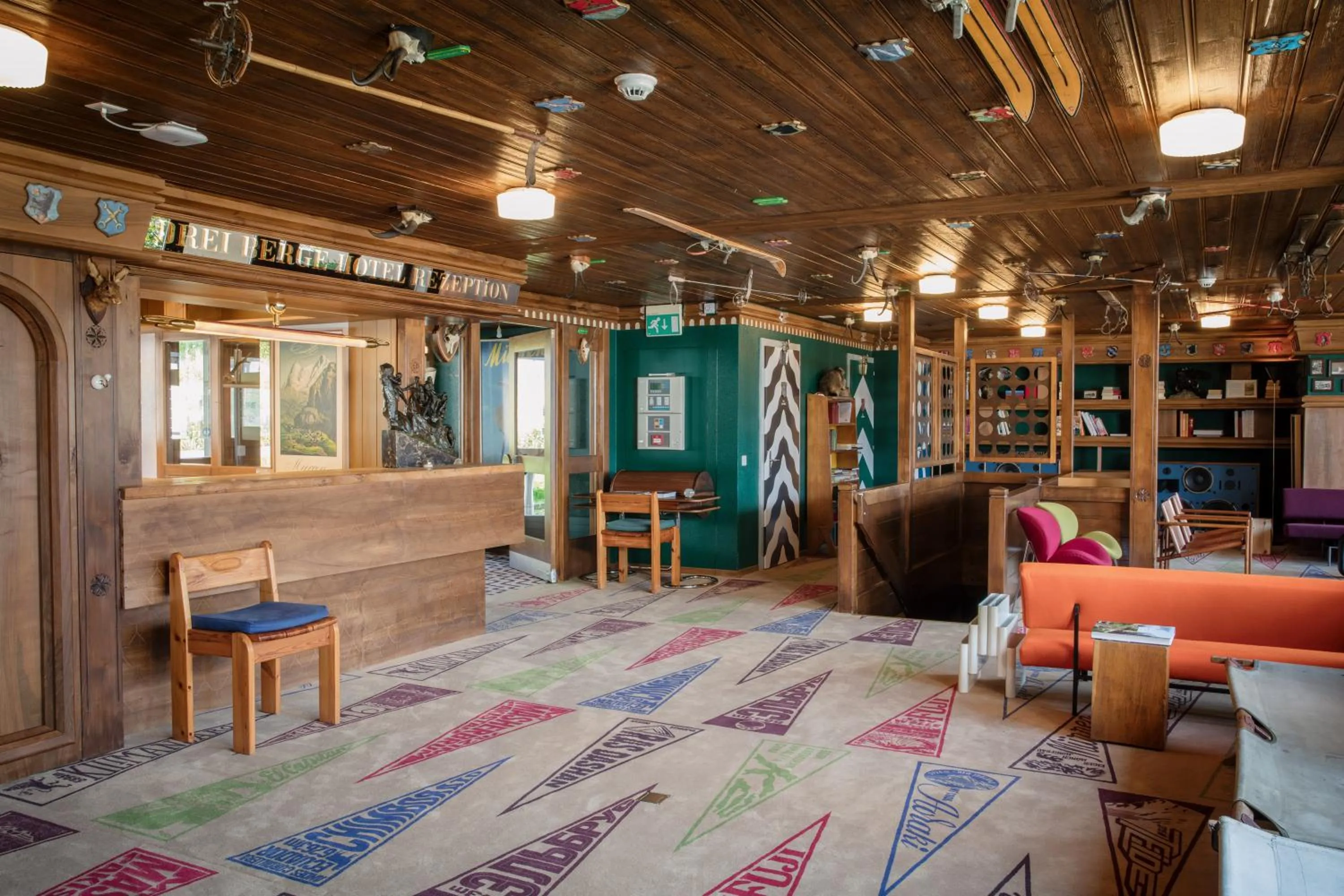 Living room in Hotel Drei Berge