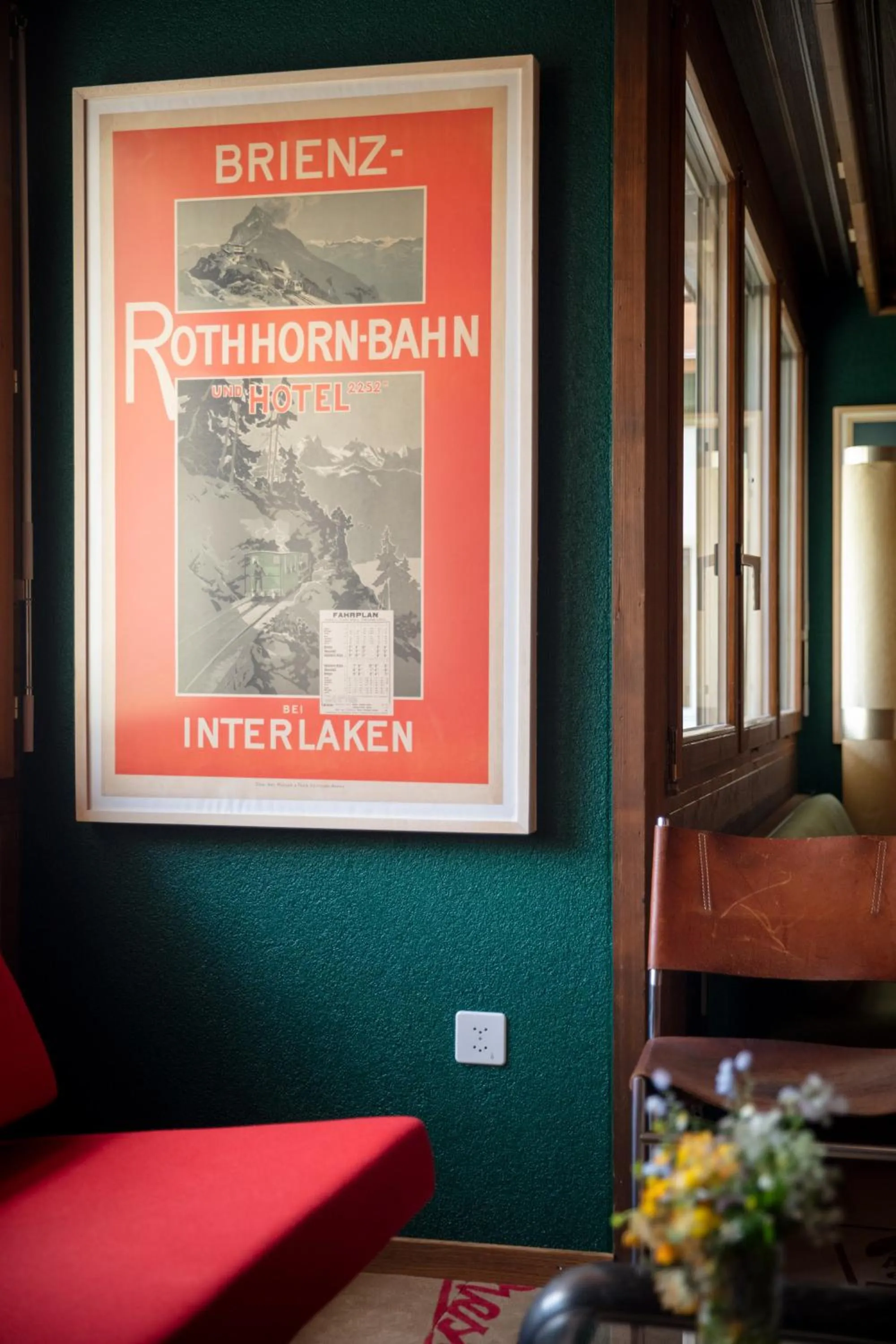 Decorative detail in Hotel Drei Berge