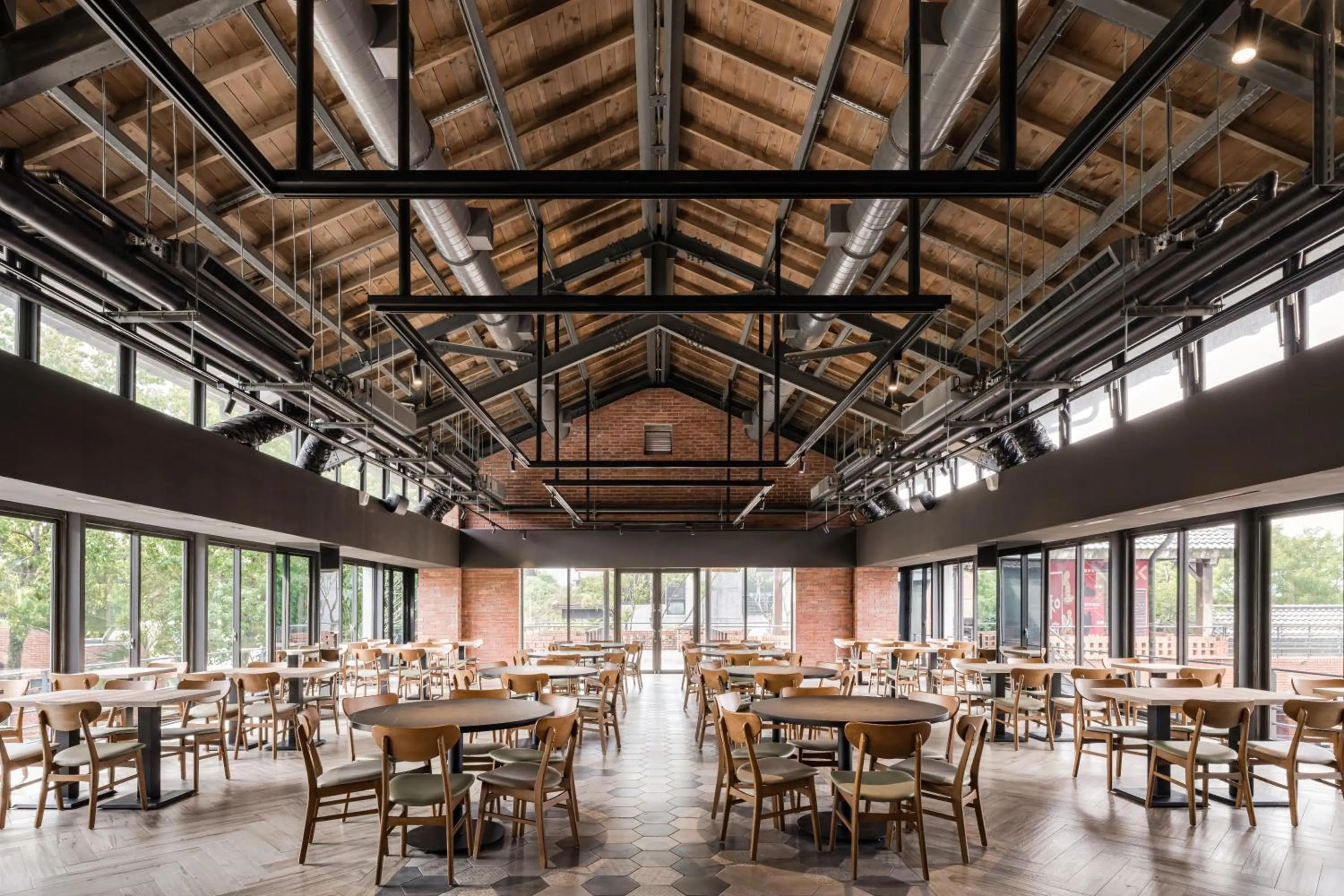 Restaurant/places to eat in The Moment Hotel Yilan by Lakeshore