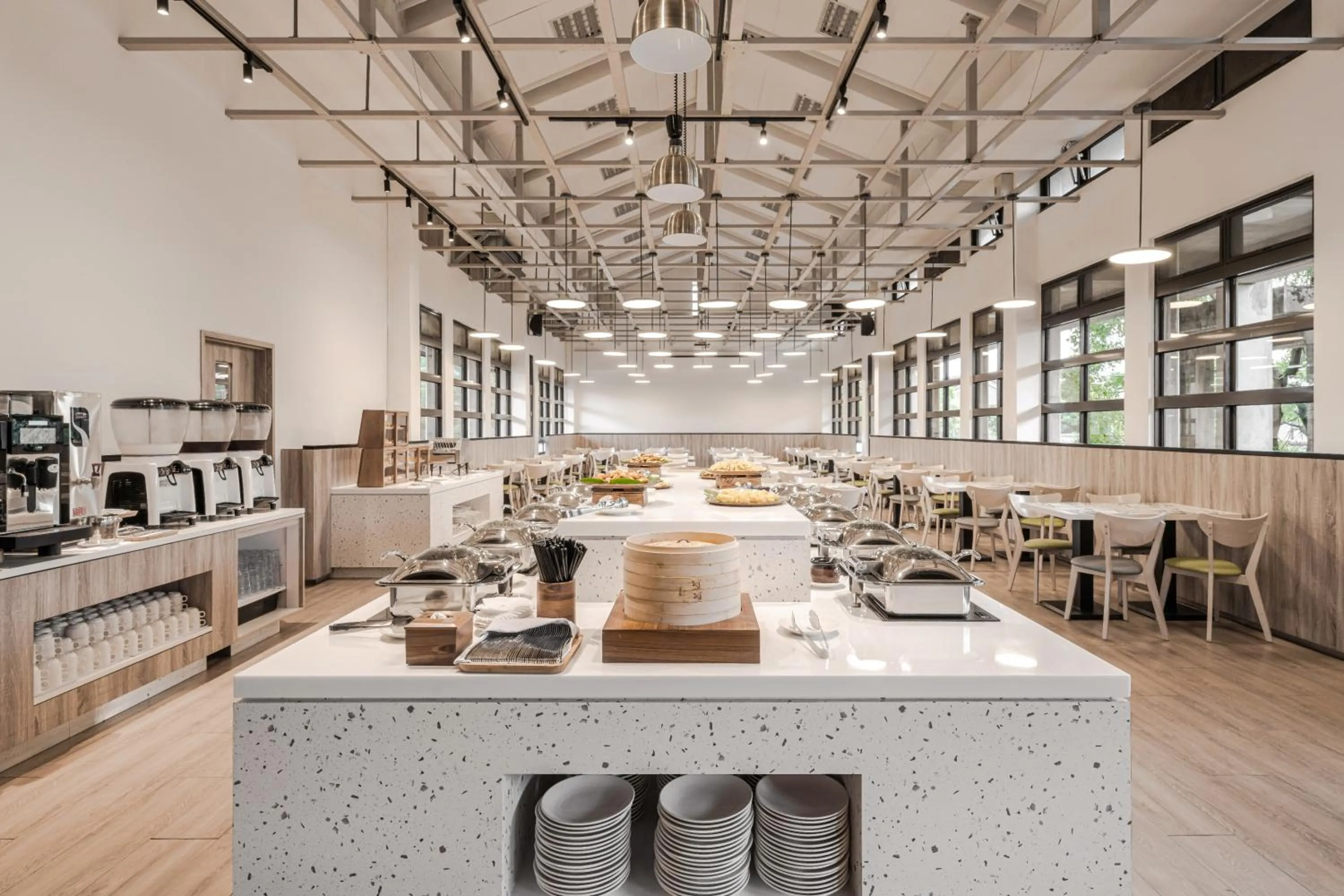 Breakfast in The Moment Hotel Yilan by Lakeshore