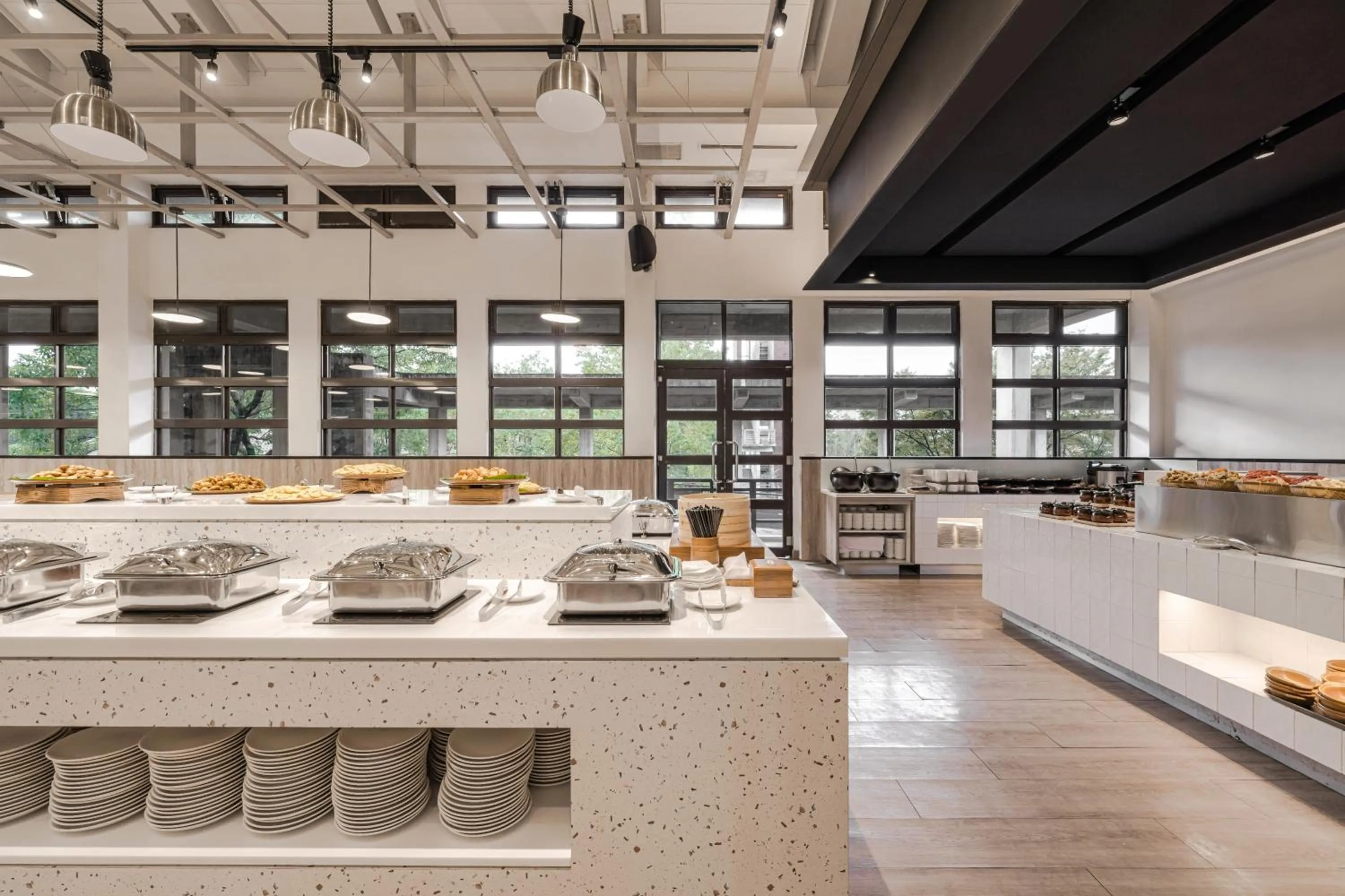 Breakfast in The Moment Hotel Yilan by Lakeshore