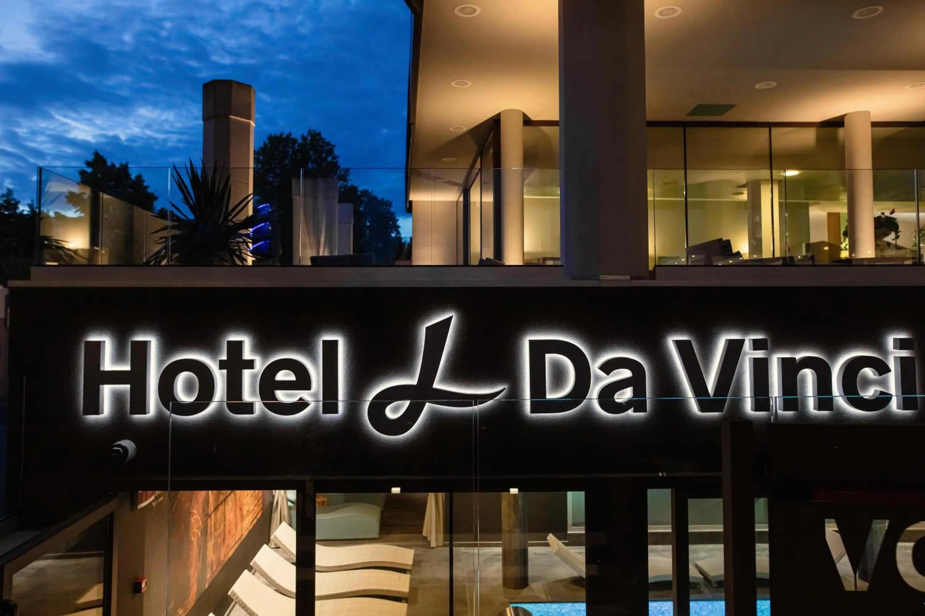 Balcony/Terrace in Hotel Leonardo Da Vinci Wellness SPA