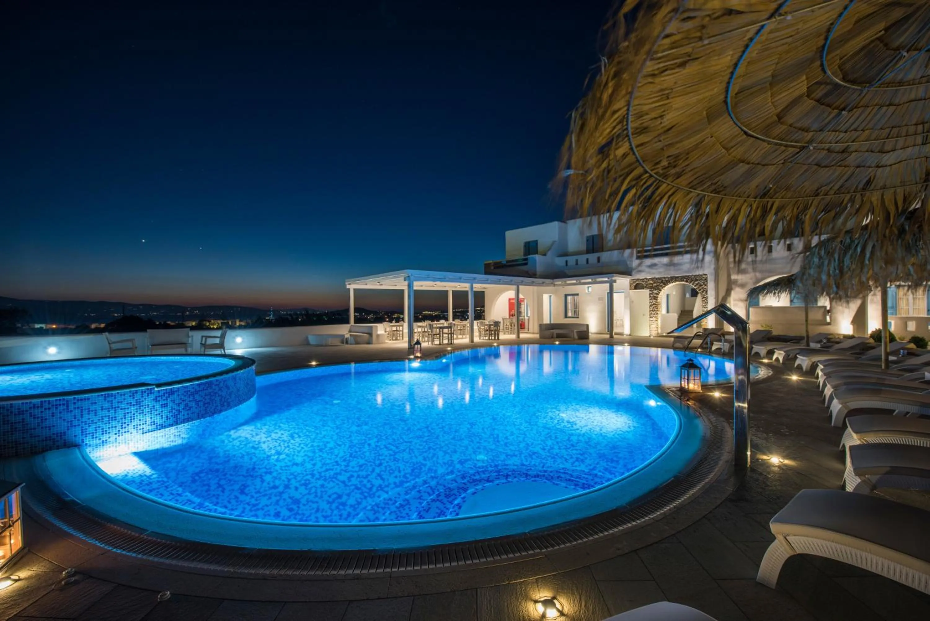 Swimming pool in Cycladic Islands Hotel & Spa