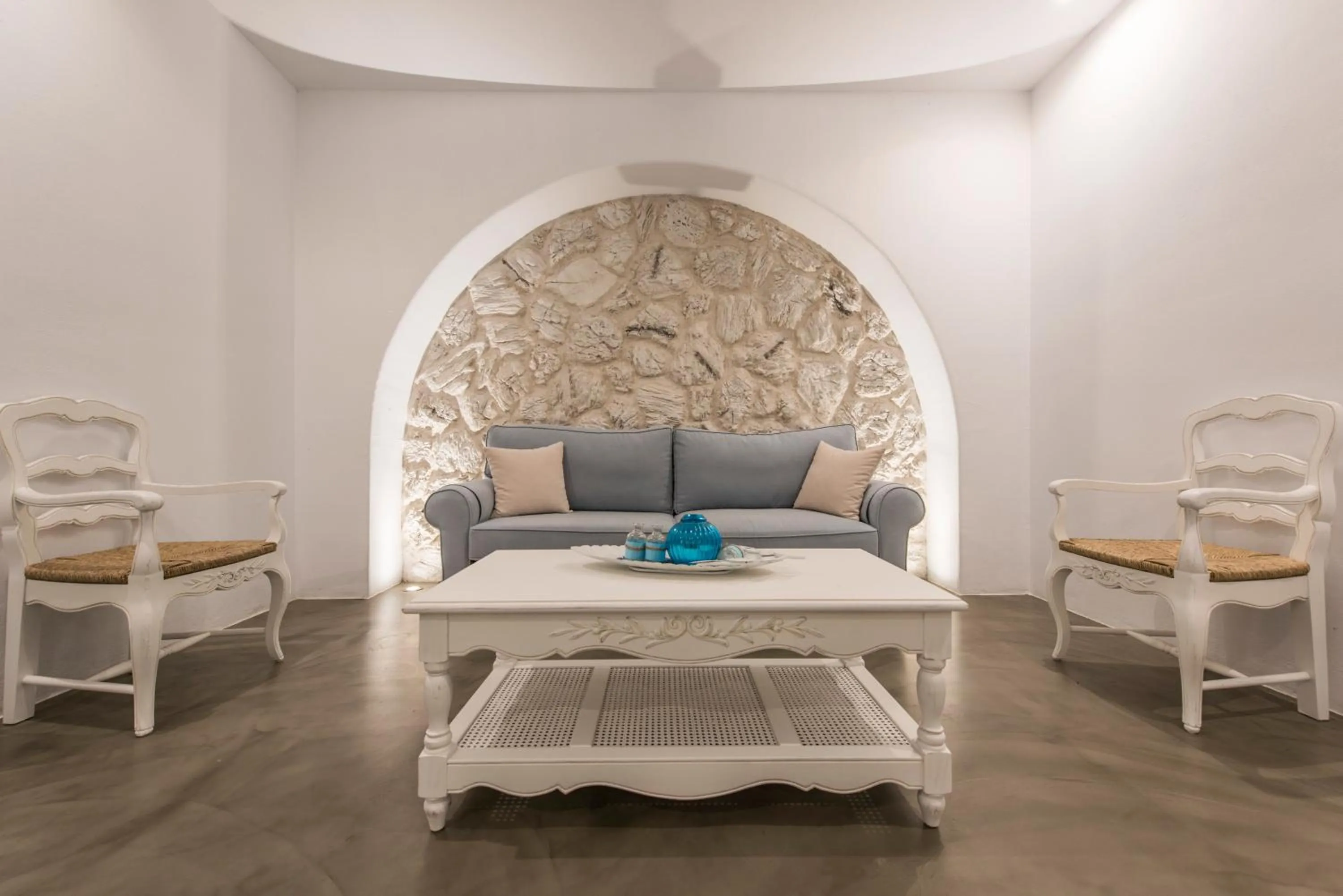 Lobby or reception in Cycladic Islands Hotel & Spa