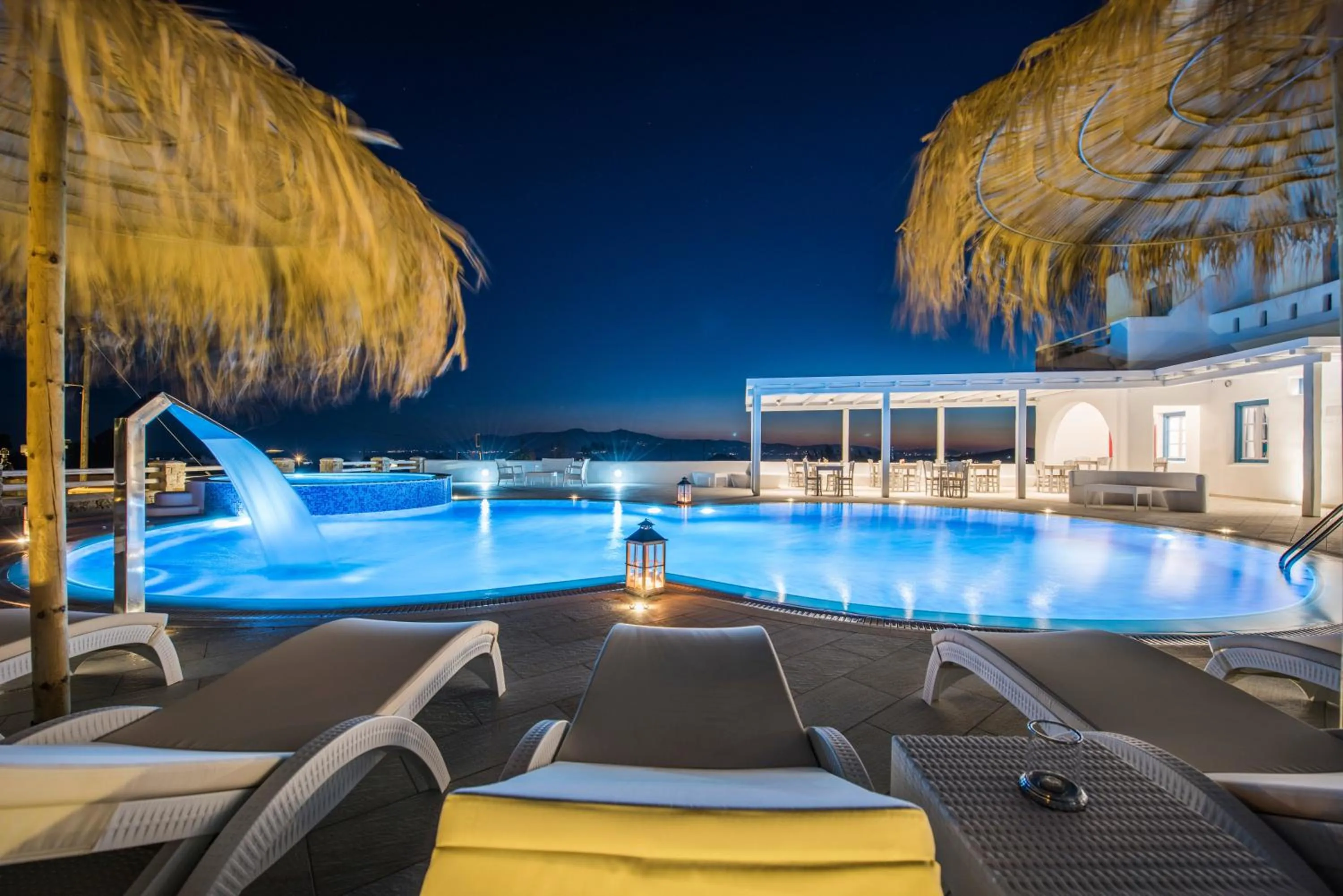Swimming pool in Cycladic Islands Hotel & Spa