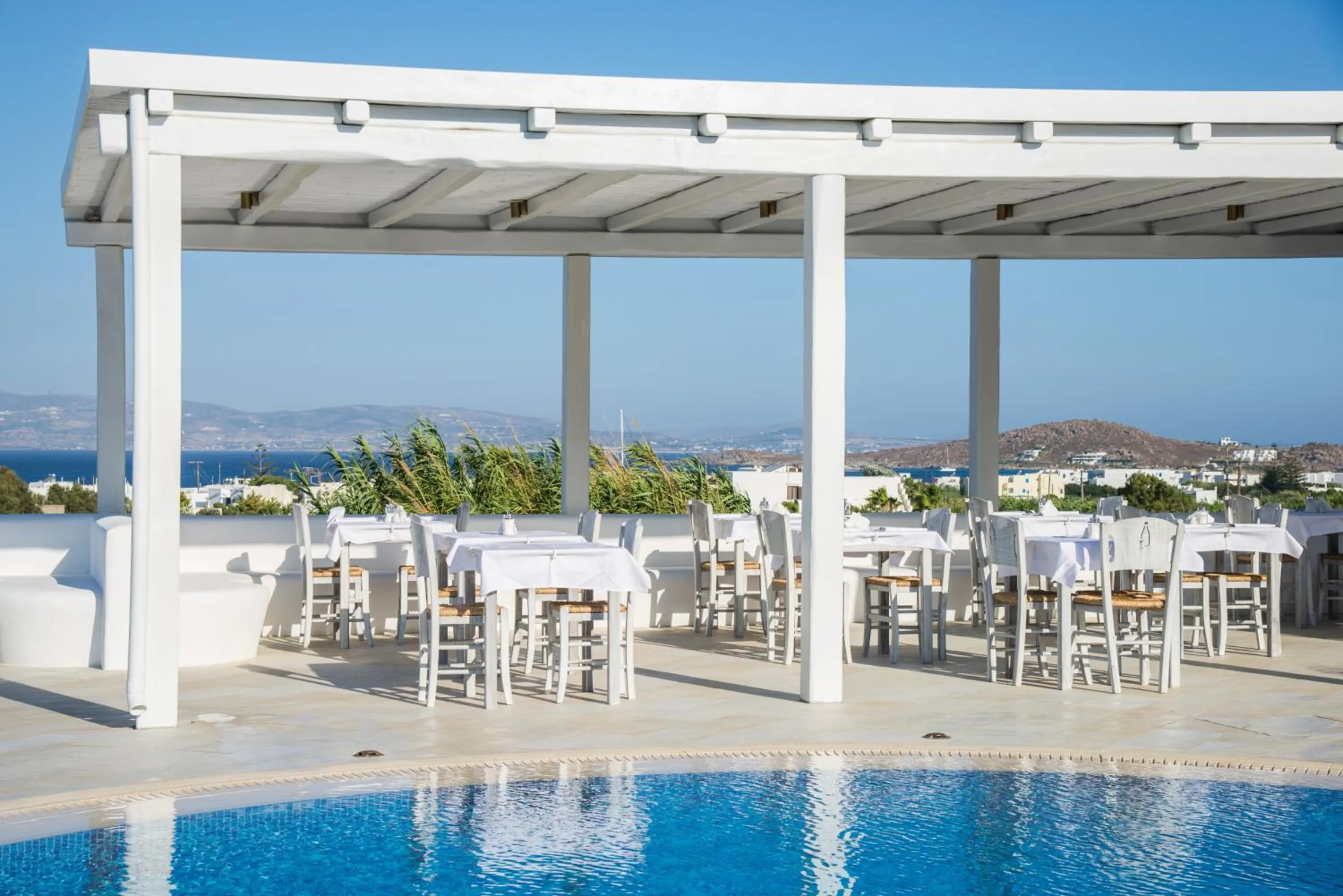 Balcony/Terrace in Cycladic Islands Hotel & Spa