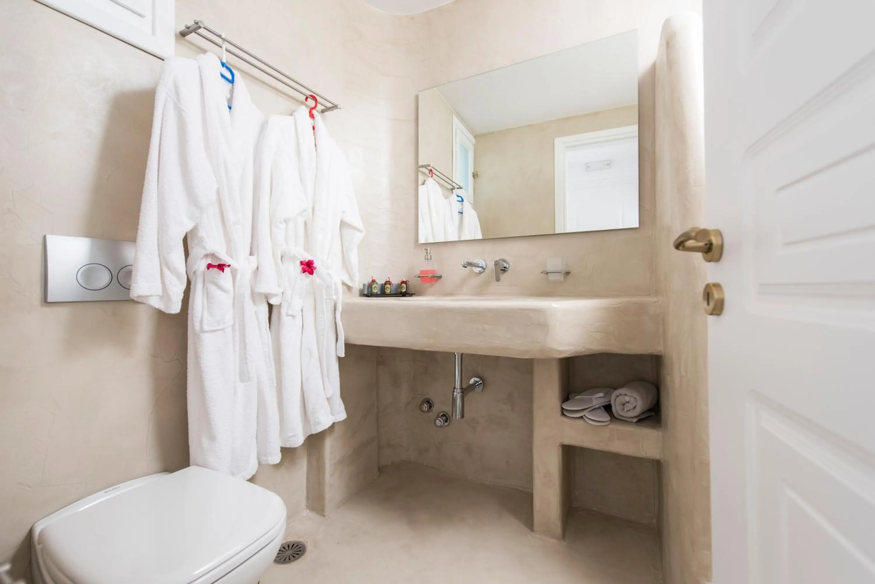 Bathroom in Cycladic Islands Hotel & Spa