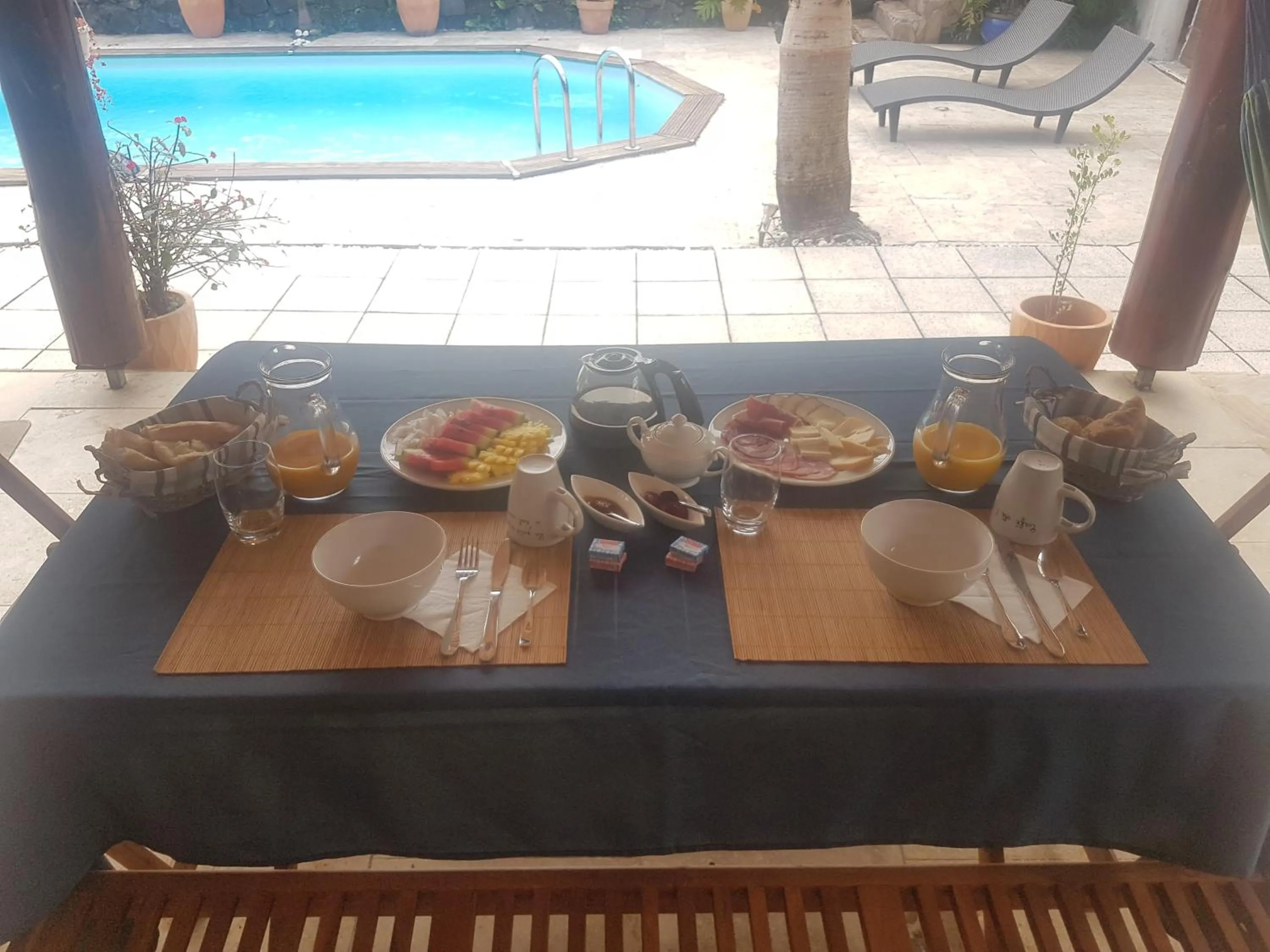 Breakfast in La Villa du Bassin
