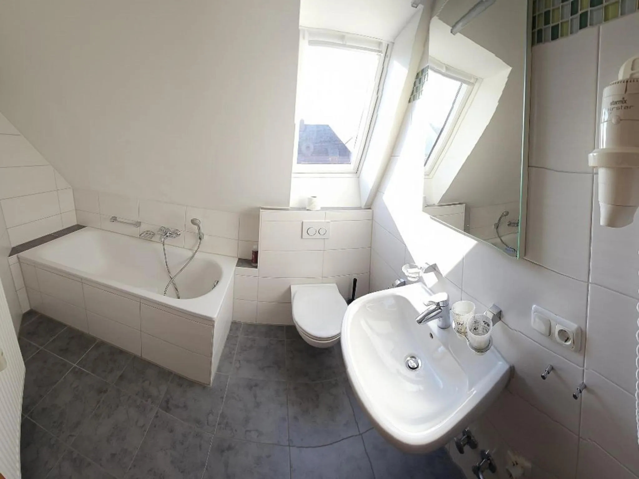 Bathroom in Hotel Hirsch Günzburg