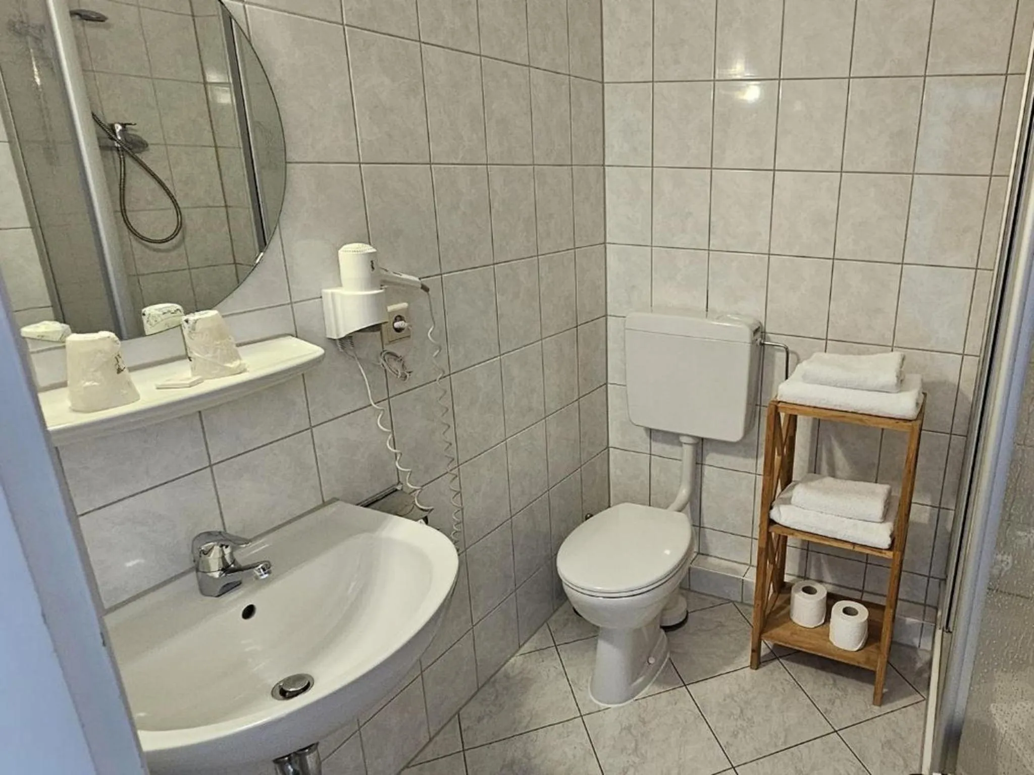 Bathroom in Hotel Hirsch Günzburg