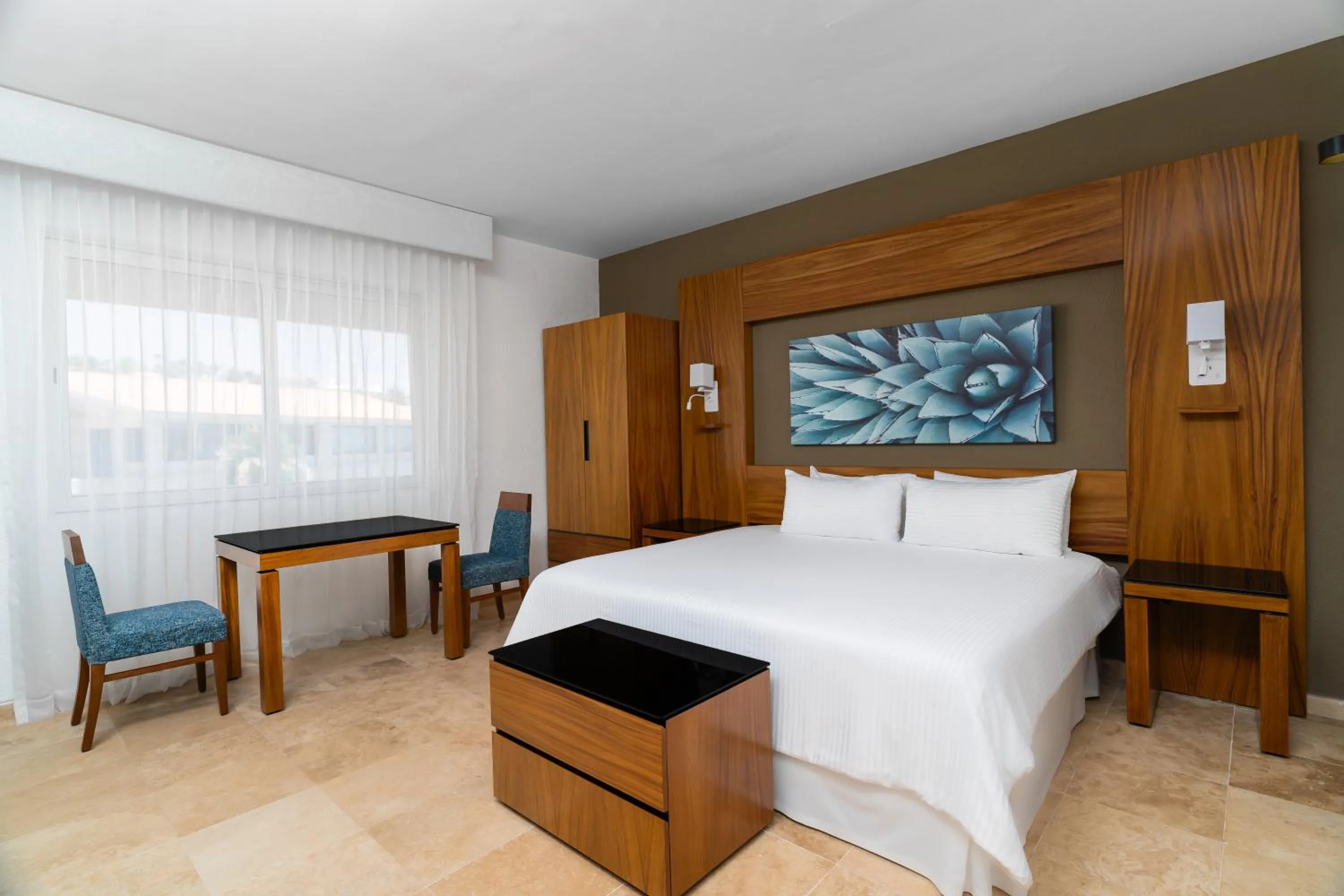 Bed in Krystal Grand Los Cabos - All Inclusive