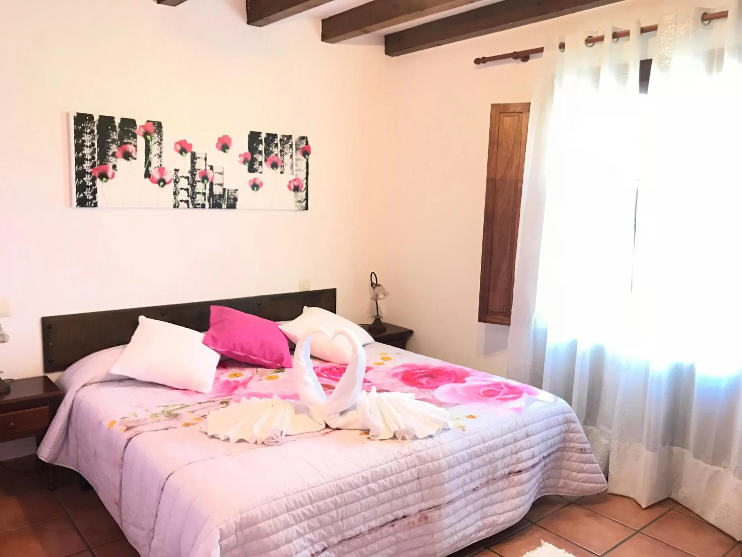 Double Room in Posada Mediavia Double Room in Posada Mediavia