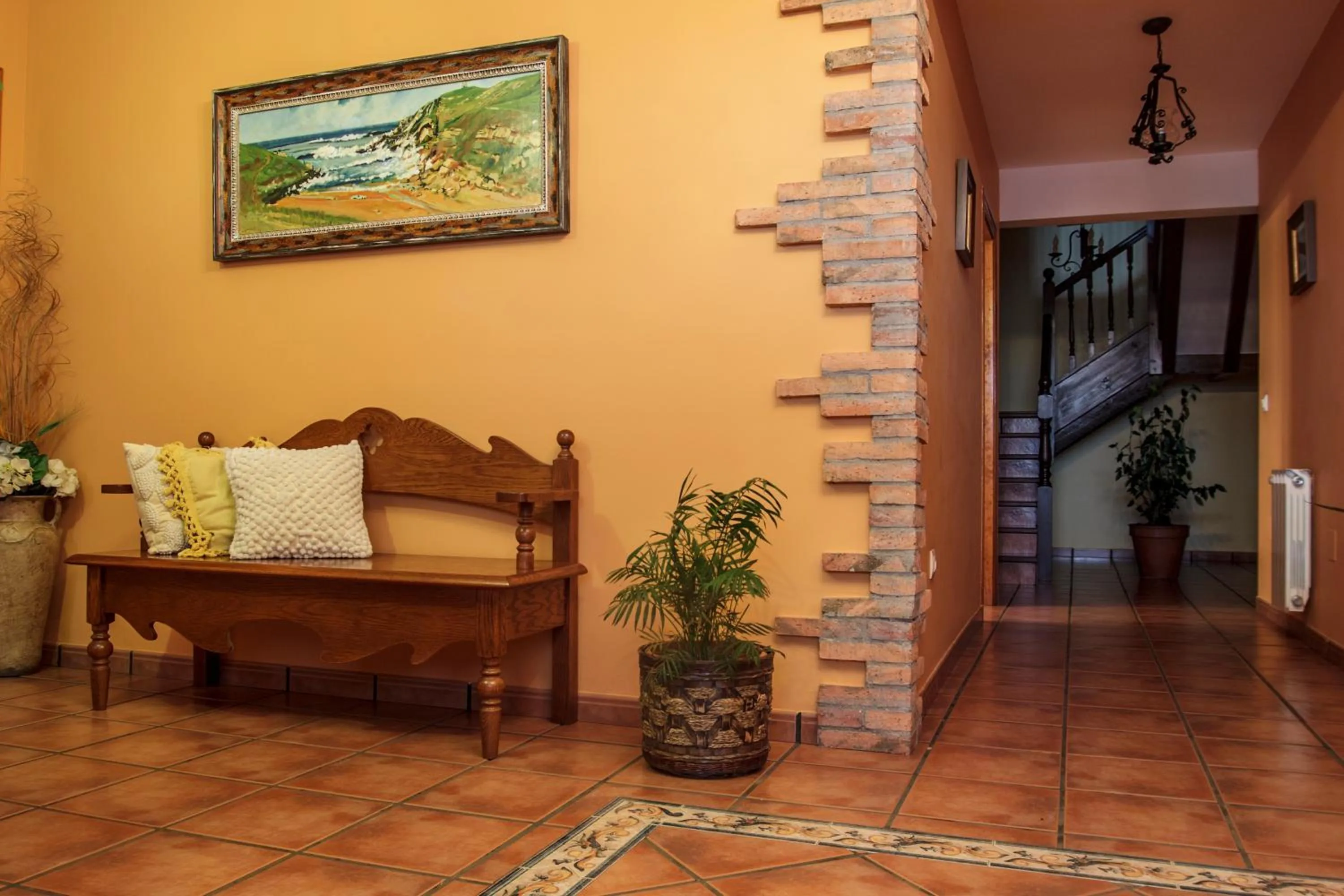 Lobby or reception in Posada Mediavia