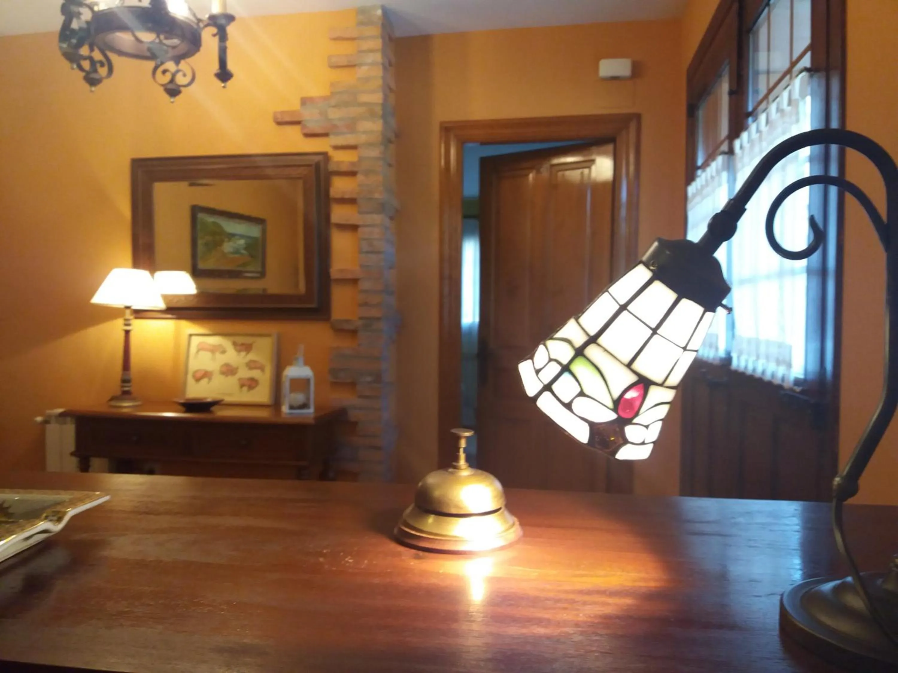 Lobby or reception in Posada Mediavia