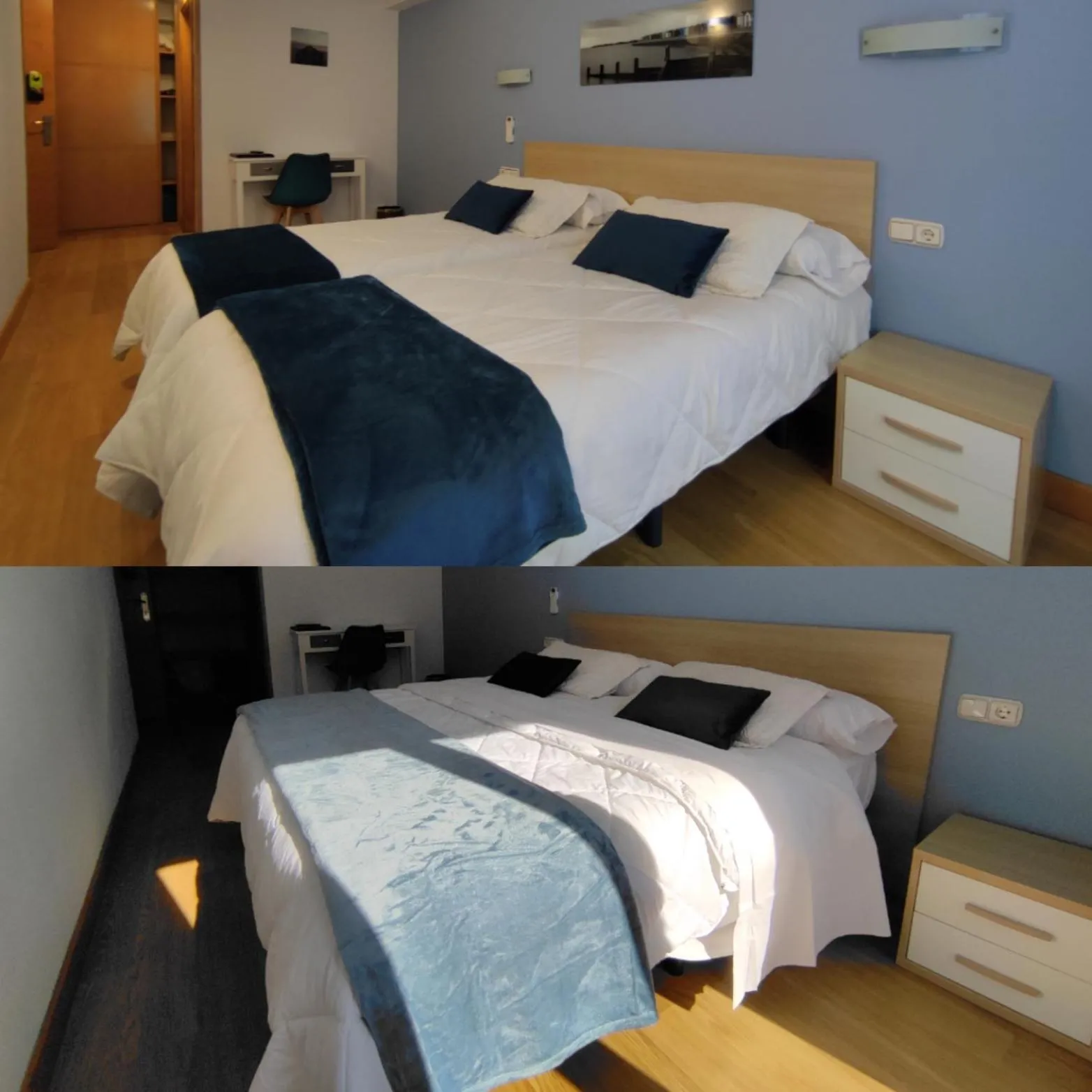 Bedroom, Bed in Pension Joakina