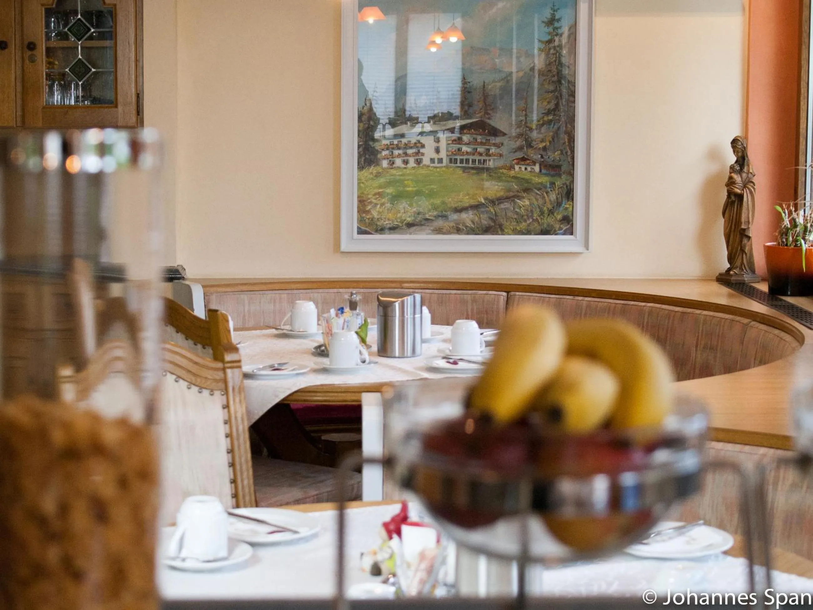 Food and drinks in Pension Handle