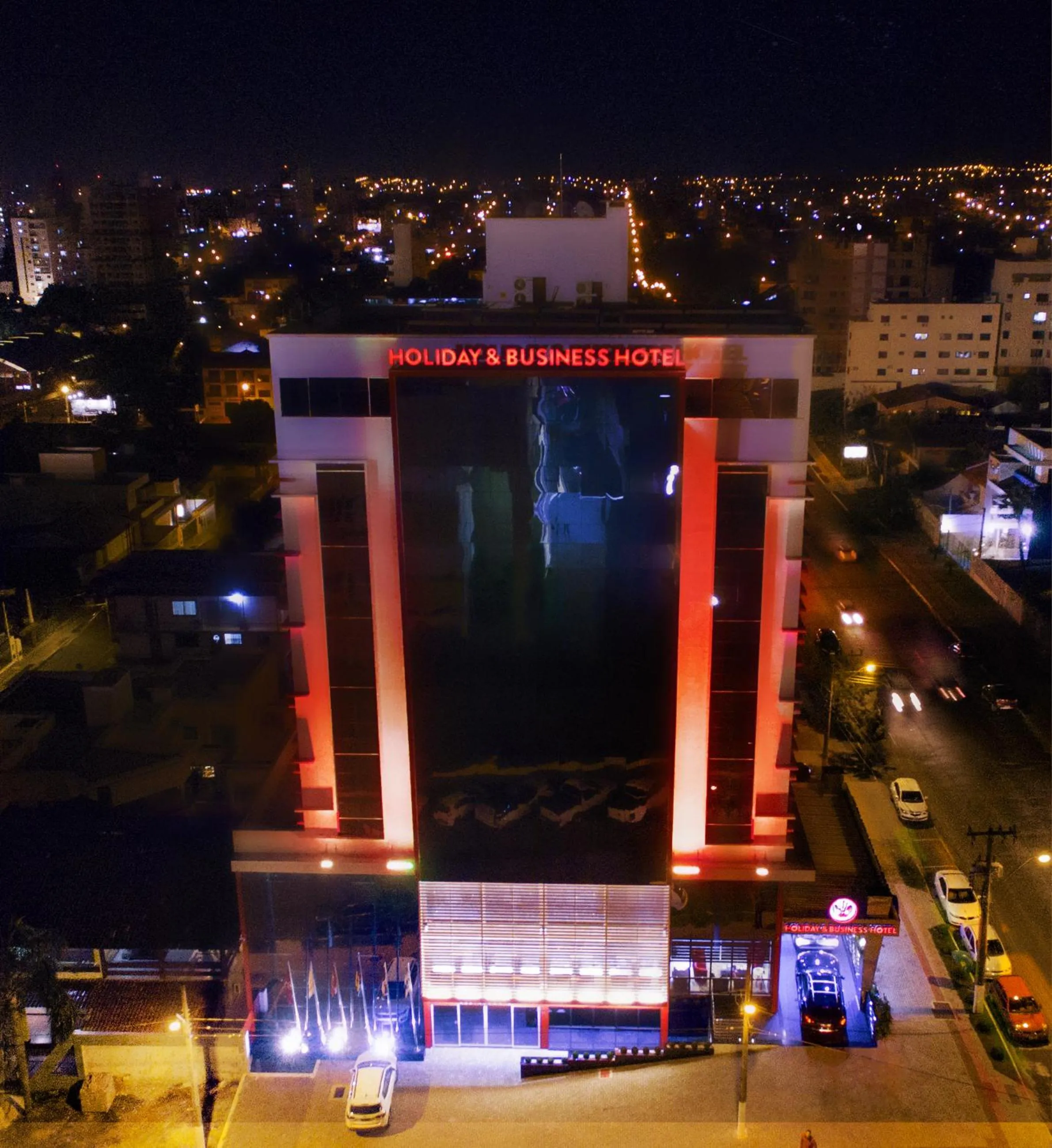 Bird's eye view in Holiday & Business Hotel - Em frente ao Centro de Eventos e Arena Conda